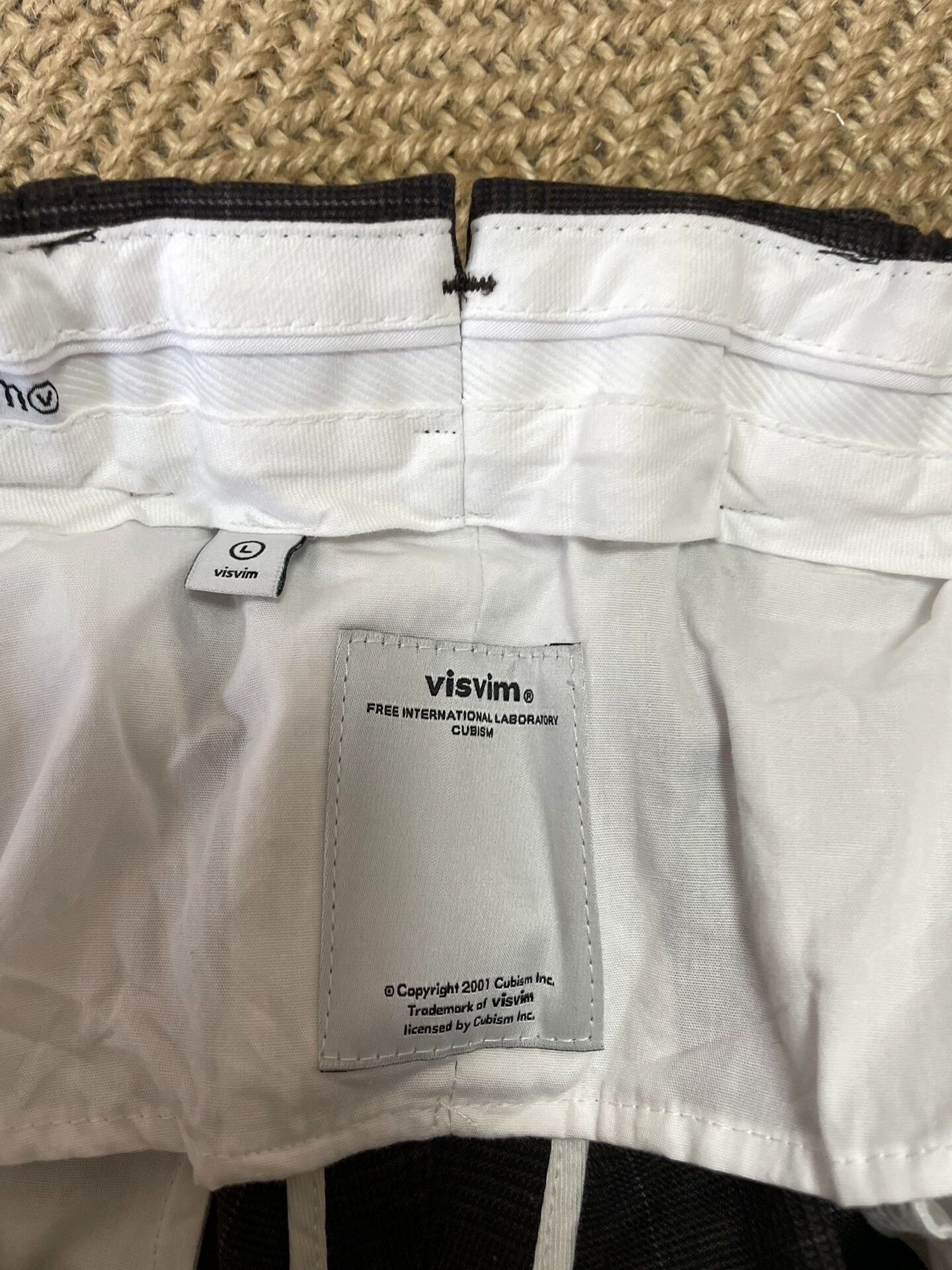 Visvim visvim high water slacks check pants Size US 31 - 8 Thumbnail