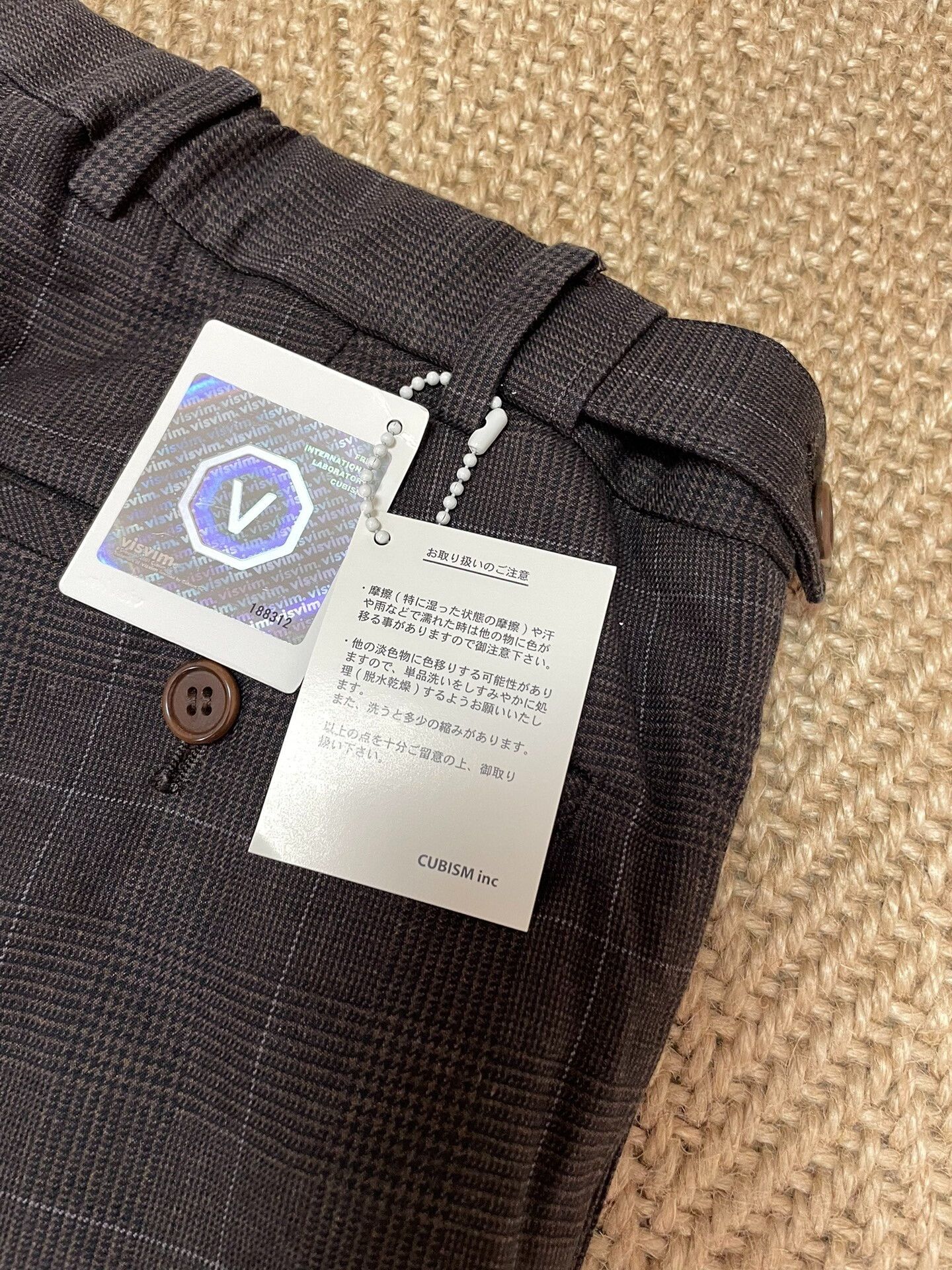 Visvim visvim high water slacks check pants Size US 31 - 3 Thumbnail