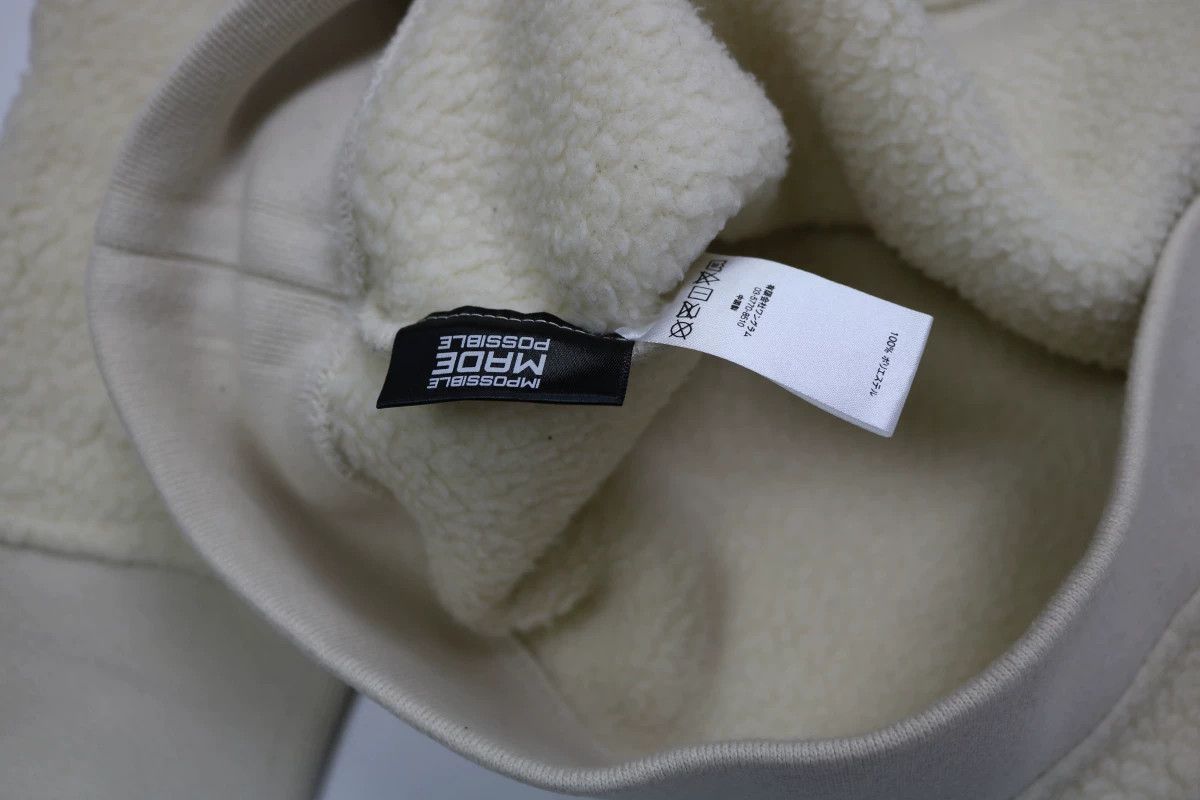 Supreme supreme polartec fleece sweatshirt in beige Size US M / EU 48-50 / 2 - 5 Thumbnail