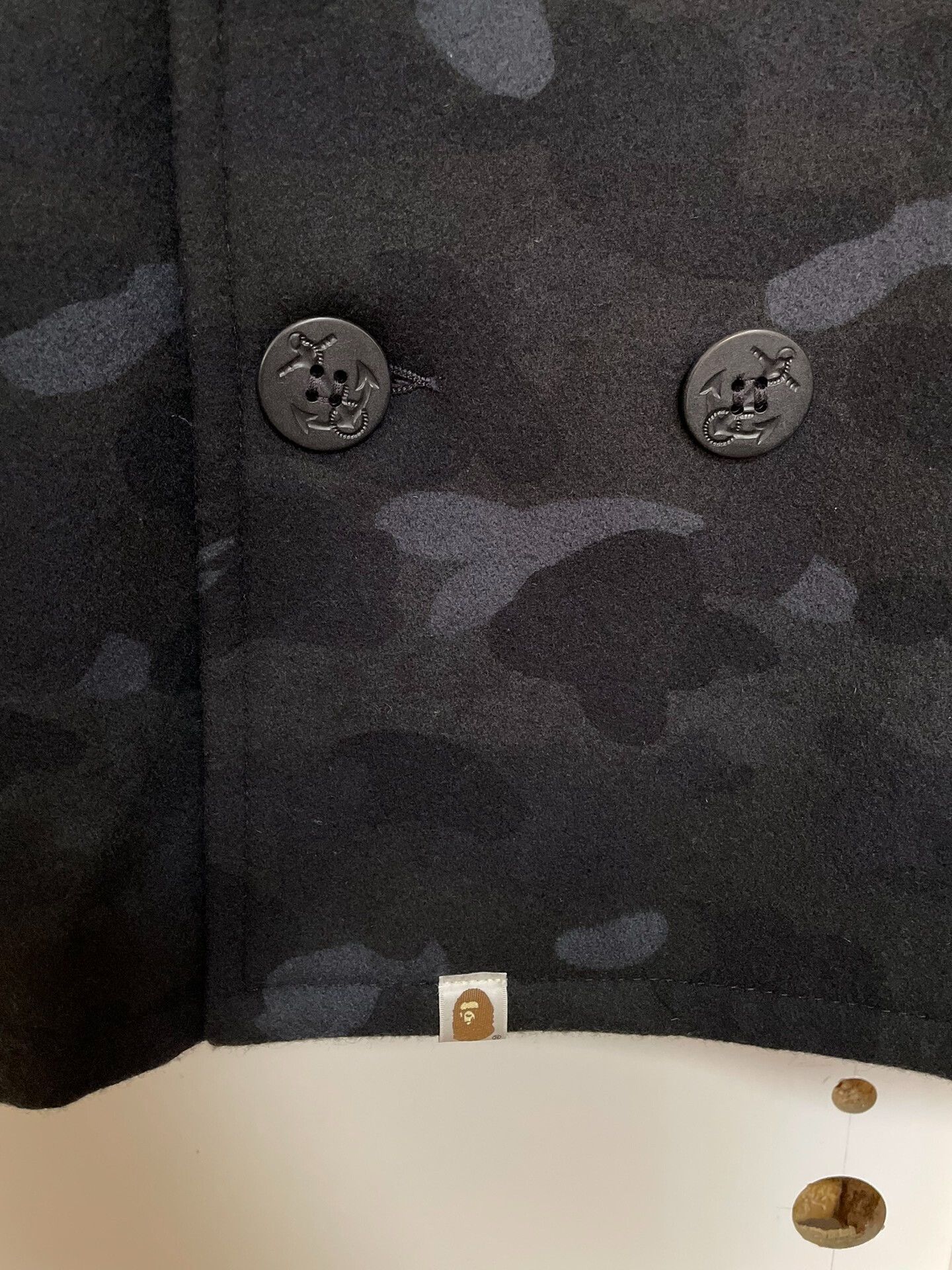 Bape bape x schott u.s.740n pea jacket Size US XL / EU 56 / 4 - 6 Thumbnail