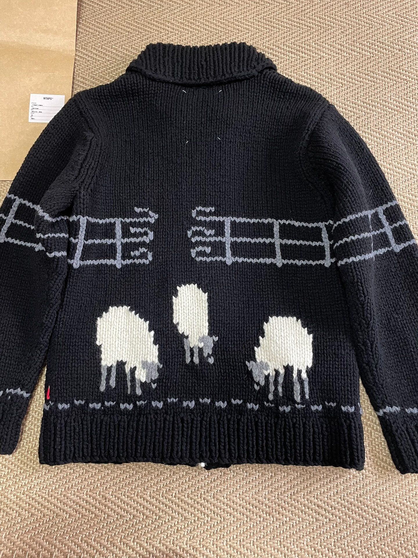 Wtaps WTAPS Cowichan Sweater Wool Cardigan Size US S / EU 44-46 / 1 - 2 Thumbnail