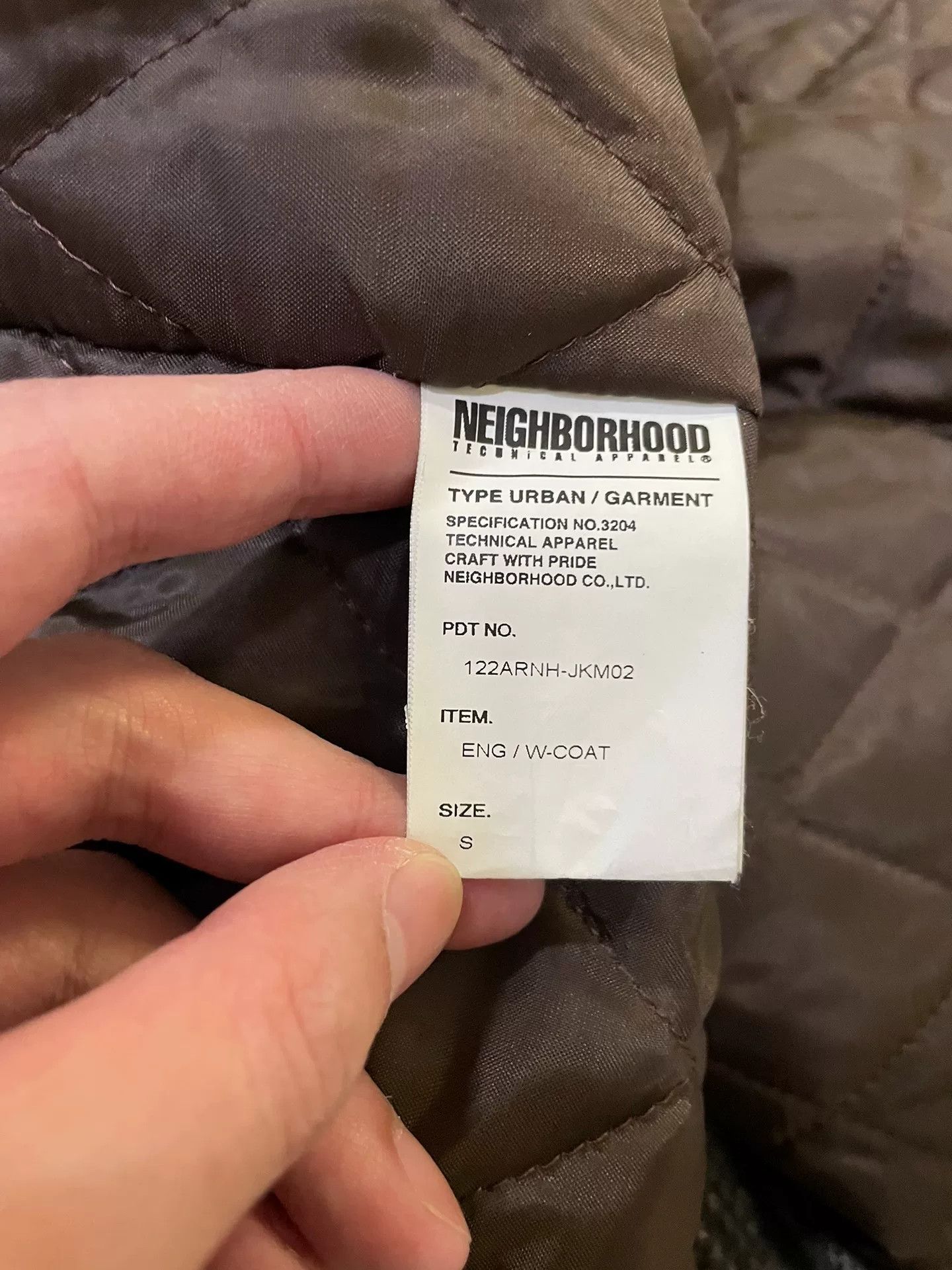 Neighborhood gray houndstooth coat by neighborhood Size US S / EU 44-46 / 1 - 7 Thumbnail