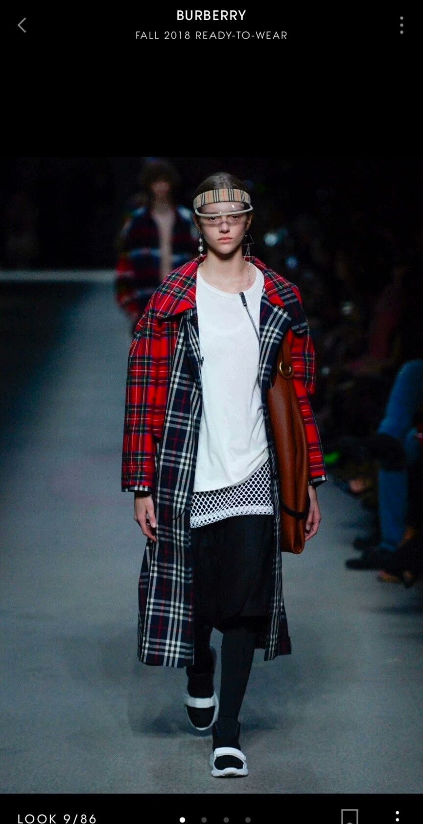 Burberry burberry red and blue check trench coat Size S / US 4 / IT 40 - 8 Thumbnail