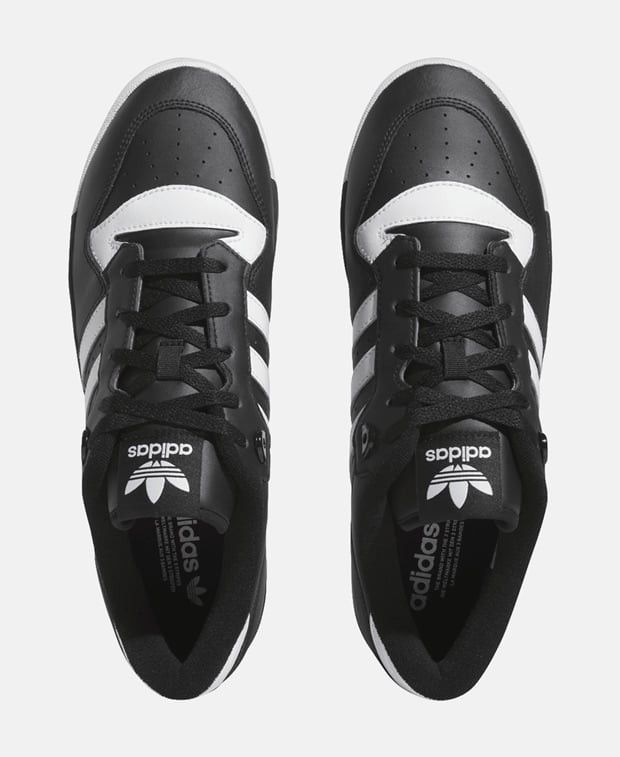 Adidas Black Rivalry Sneakers Size US 5.5 / EU 38 - 2 Thumbnail
