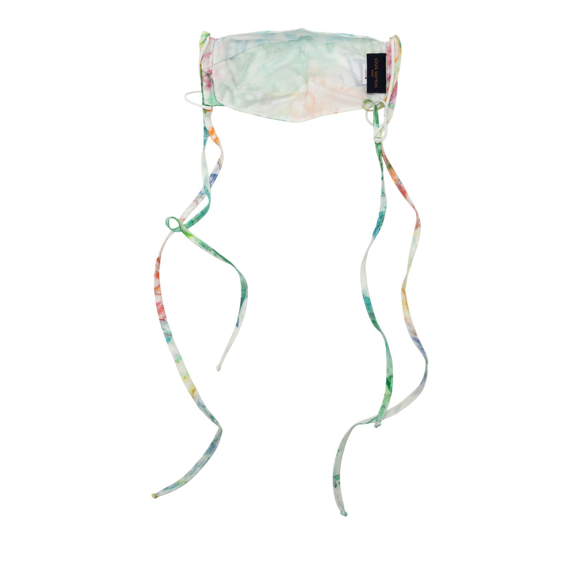 Louis Vuitton Louis Vuitton Virgil Abloh Monogram Watercolor Bandana and Mask Set Size ONE SIZE - 3 Thumbnail