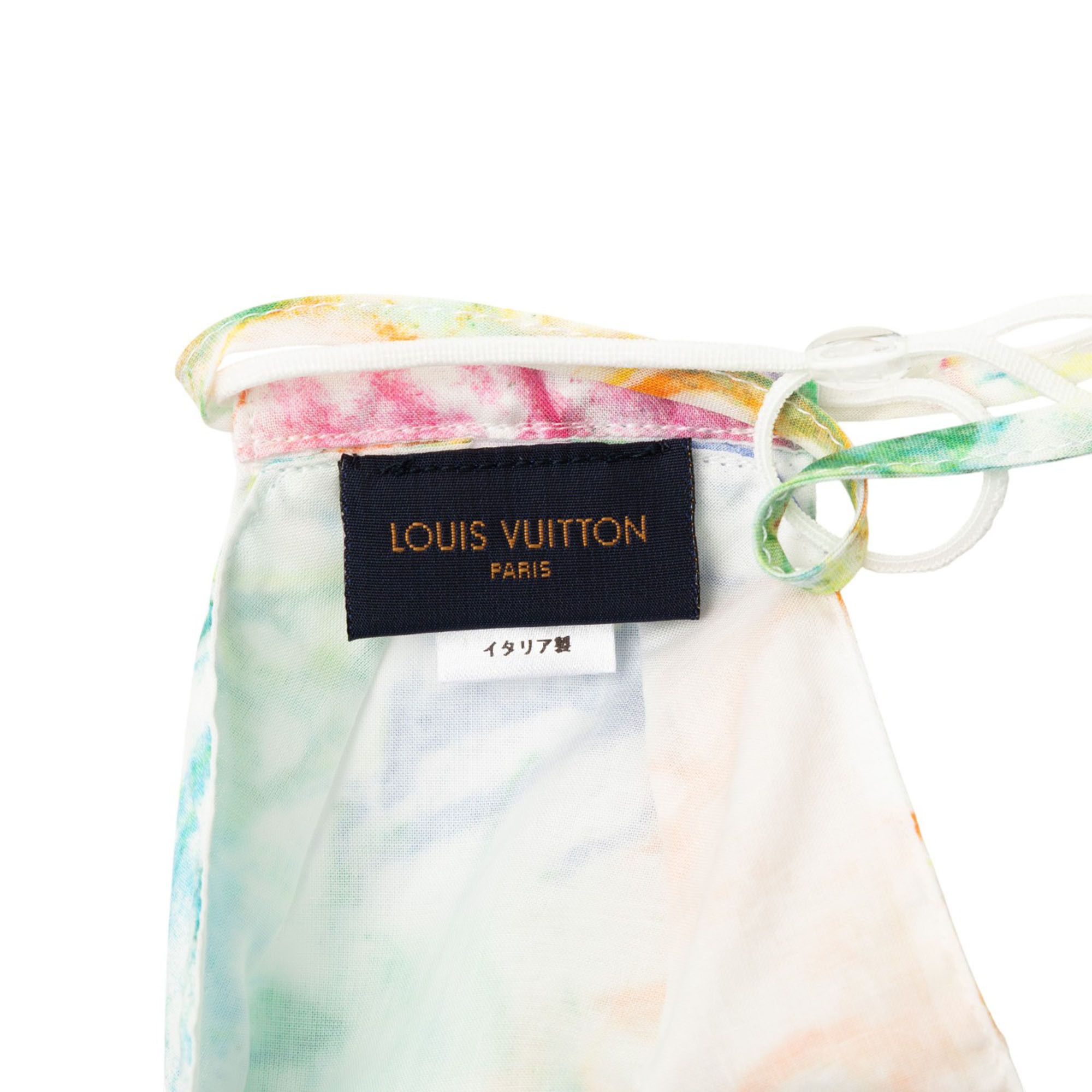 Louis Vuitton Louis Vuitton Virgil Abloh Monogram Watercolor Bandana and Mask Set Size ONE SIZE - 6 Thumbnail