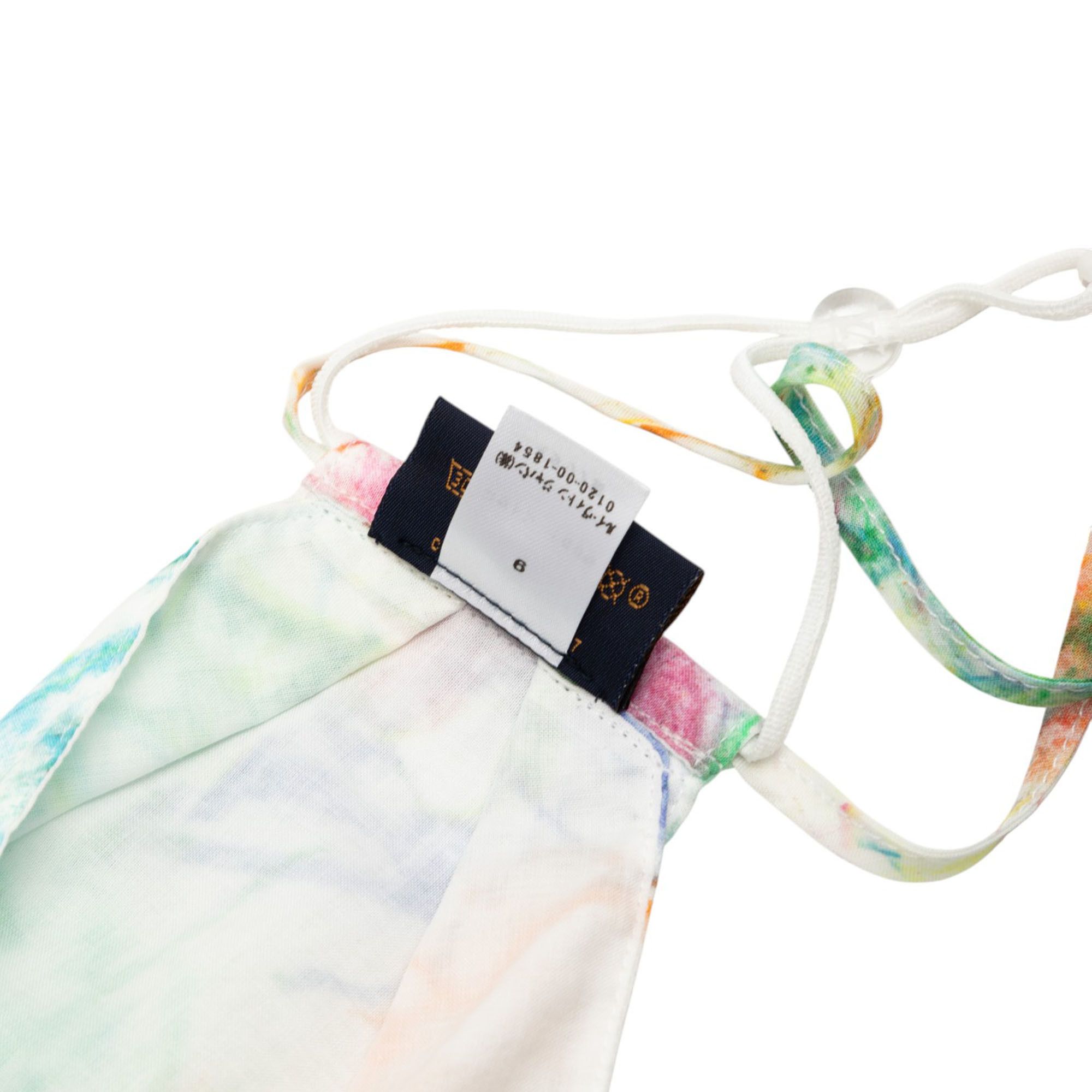 Louis Vuitton Louis Vuitton Virgil Abloh Monogram Watercolor Bandana and Mask Set Size ONE SIZE - 8 Thumbnail