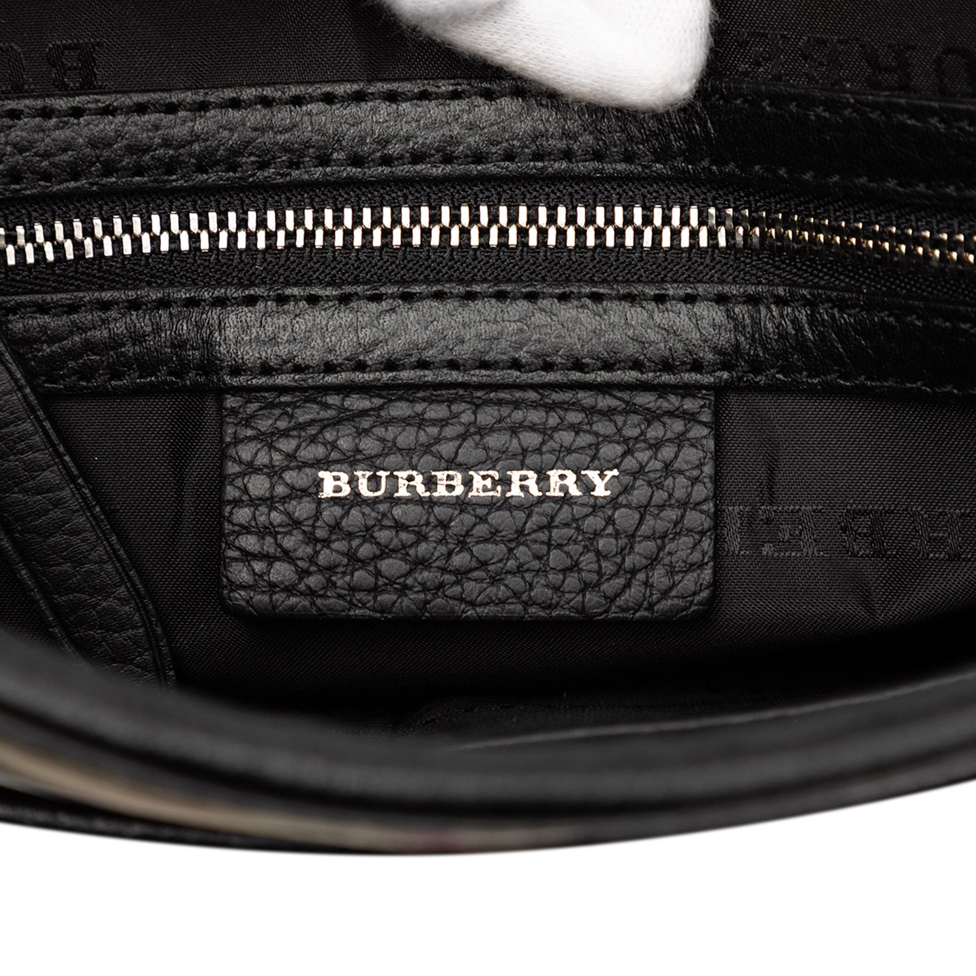 Burberry Burberry Nova Check Trimmed Canvas Crossbody Size ONE SIZE - 5 Thumbnail