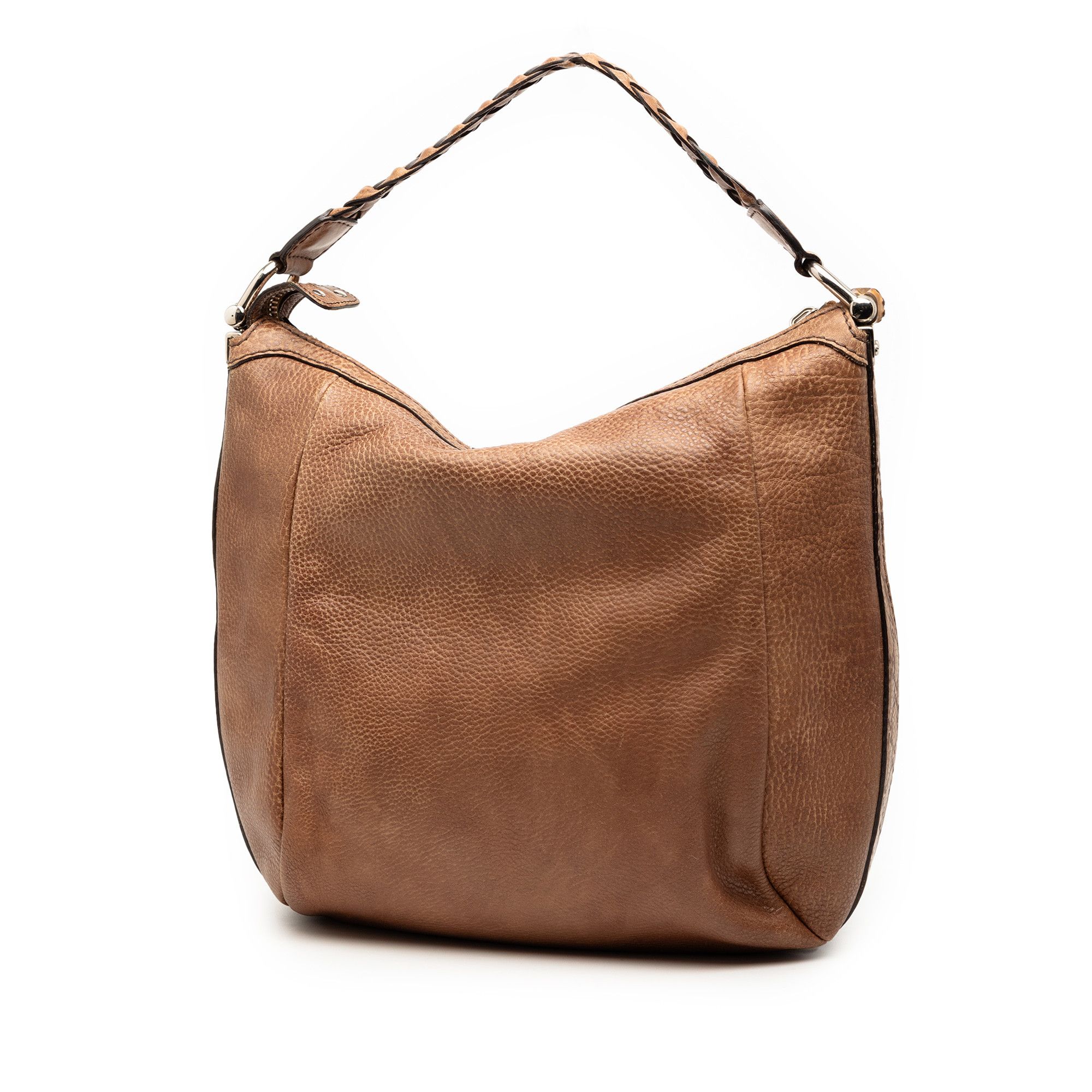 Gucci Gucci Leather Bamboo Shoulder Bag Size ONE SIZE - 2 Thumbnail