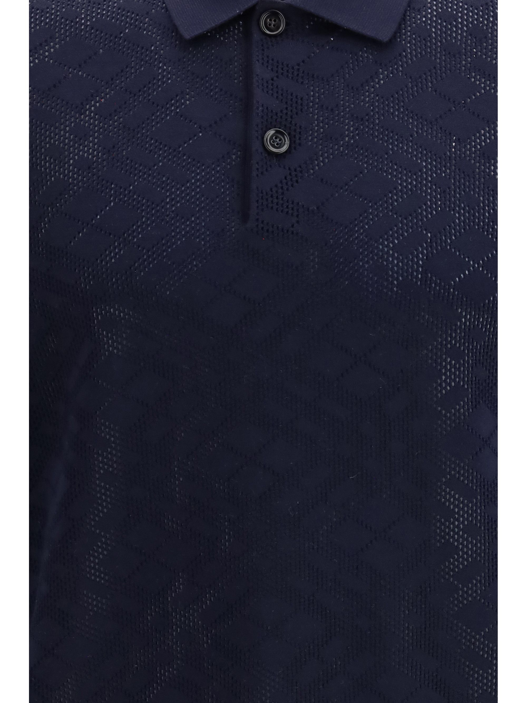 Burberry Check wool Polo Size US XL / EU 56 / 4 - 3 Thumbnail