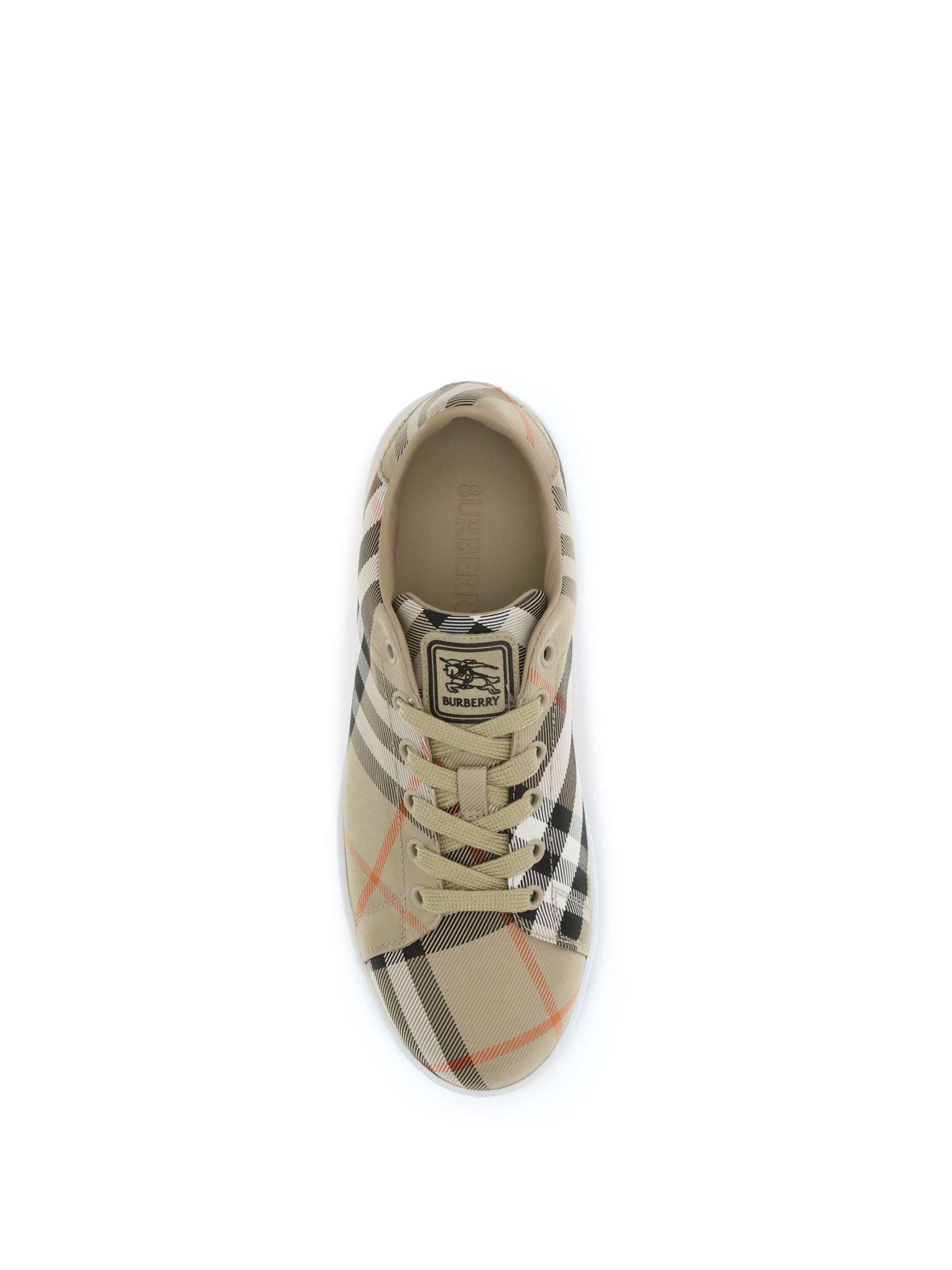 Burberry Check canvas Set Sneakers Size US 11 / IT 41 - 4 Thumbnail