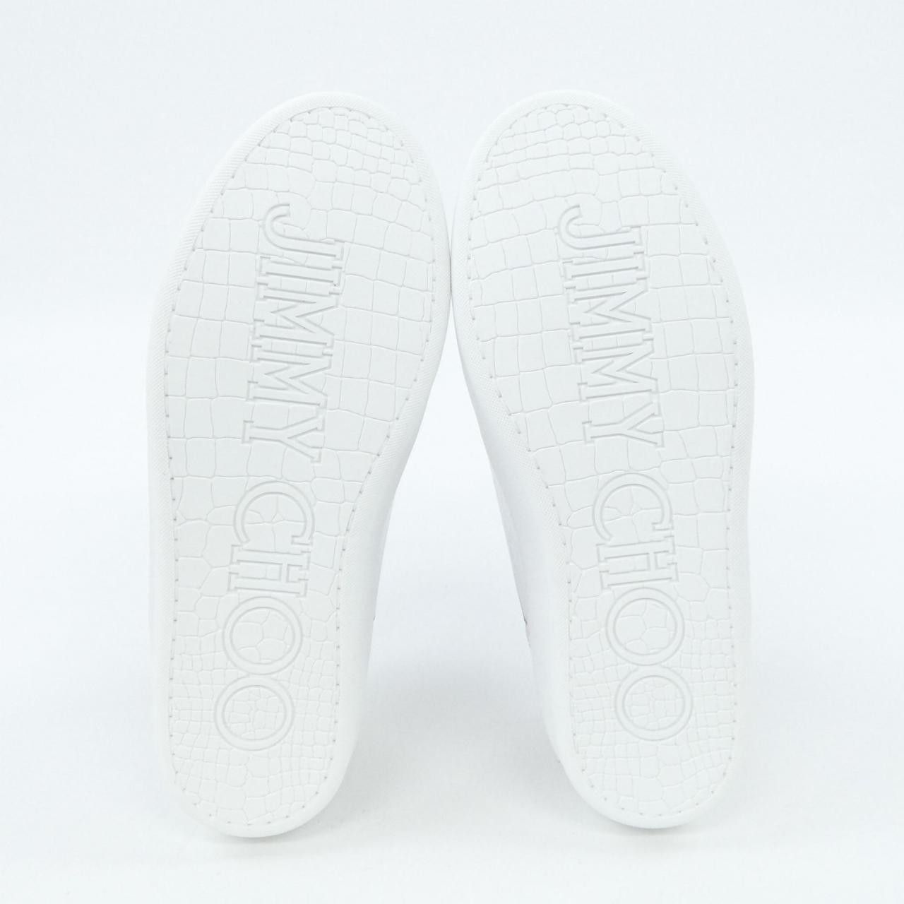 Jimmy Choo Jimmy Choo JIMMY CHOO Sneakers Leather Shoes DUTY FREE for USA Size ONE SIZE - 4 Thumbnail