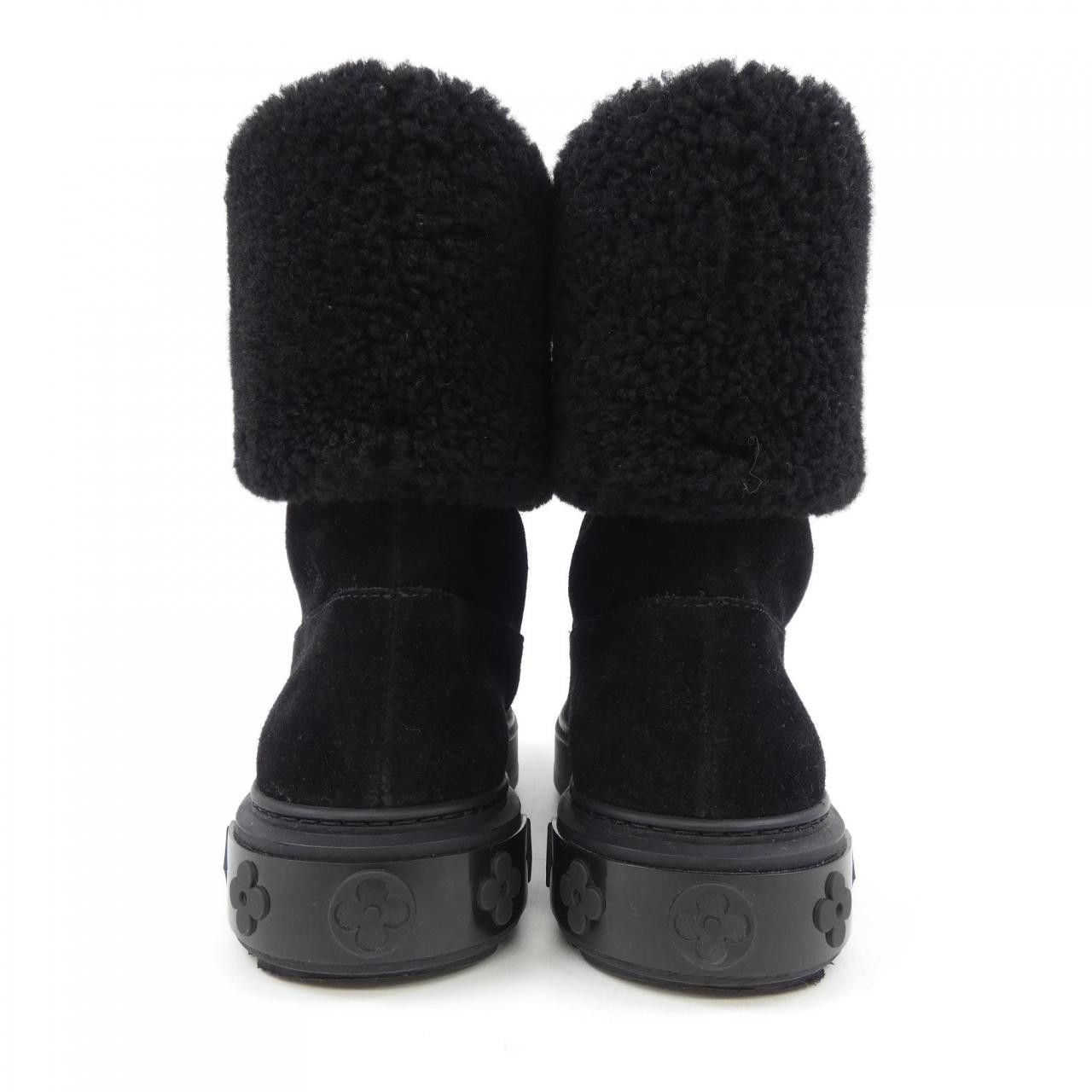 Louis Vuitton Louis Vuitton Louis Vuitton Snowdrop Shearling Boots Suede Shoes DUTY FREE for USA Size ONE SIZE - 5 Thumbnail