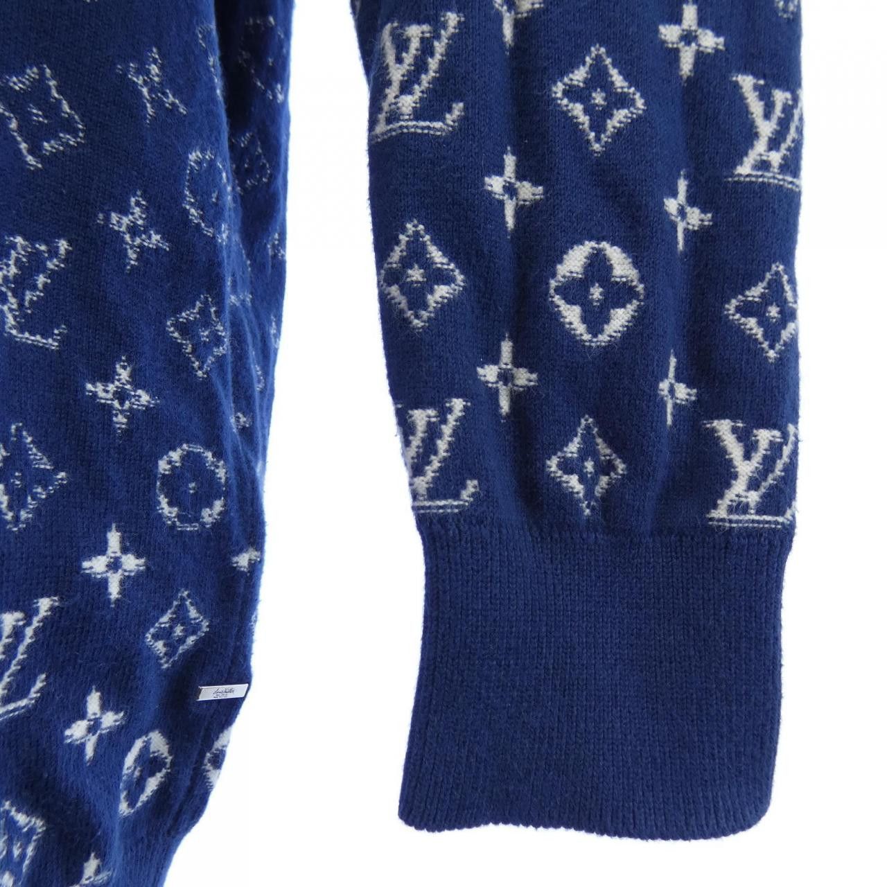 Louis Vuitton Louis Vuitton Louis Vuitton LVSE Monogram Degrade Knit Sweater Canvas Tops HKN44WUSO DUTY FREE for USA Size ONE SIZE - 6 Thumbnail