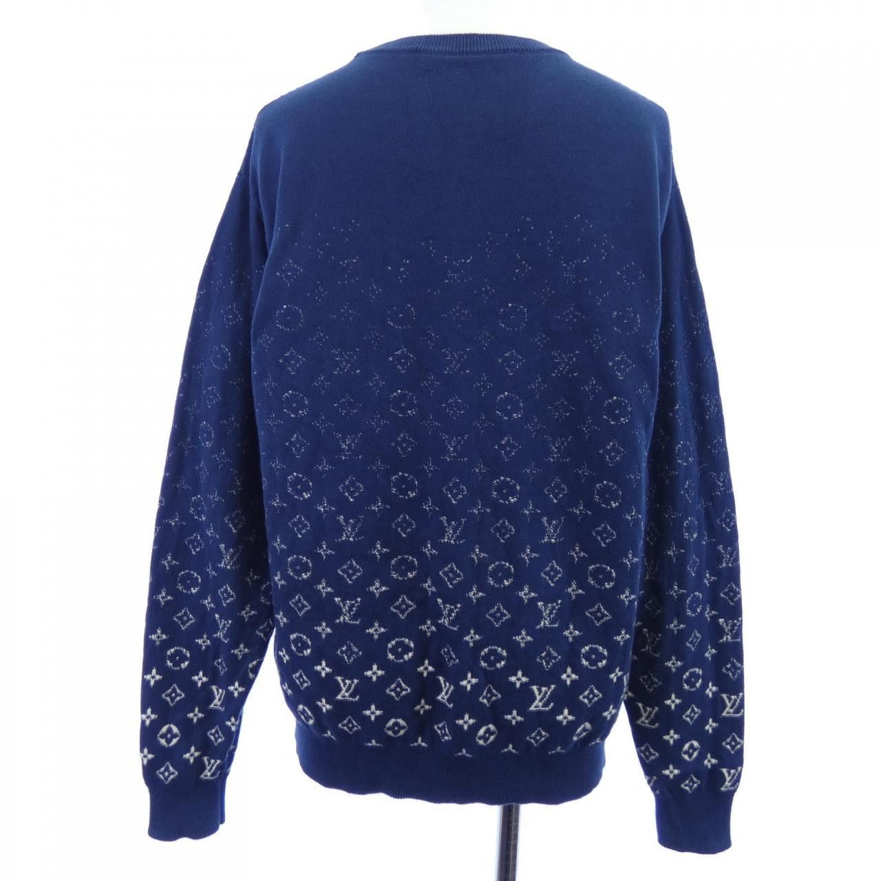Louis Vuitton Louis Vuitton Louis Vuitton LVSE Monogram Degrade Knit Sweater Canvas Tops HKN44WUSO DUTY FREE for USA Size ONE SIZE - 2 Thumbnail