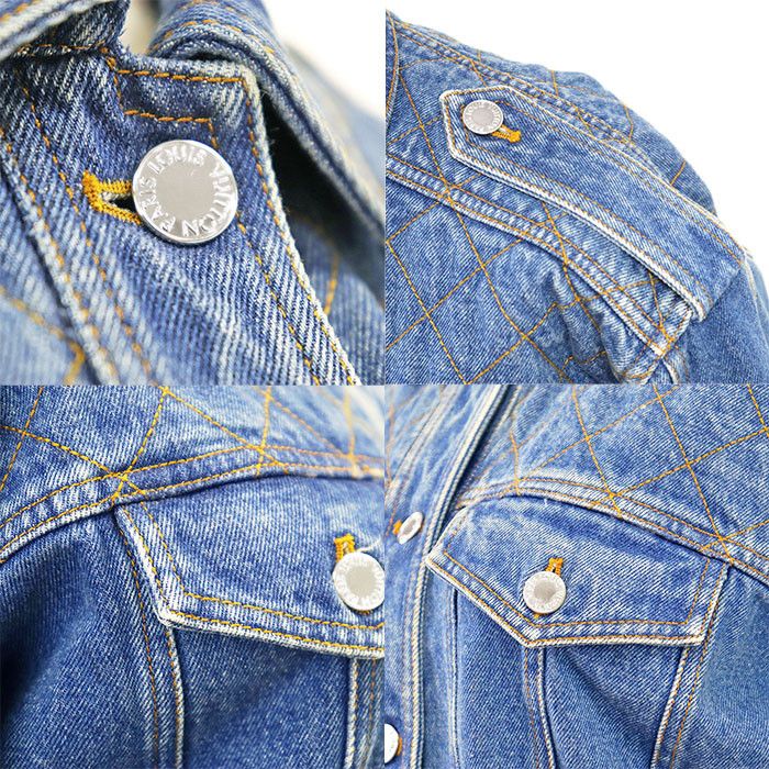 Louis Vuitton Louis Vuitton Louis Vuitton Monogram Cotton Denim Jacket Denim Outerwear DUTY FREE for USA Size ONE SIZE - 5 Thumbnail