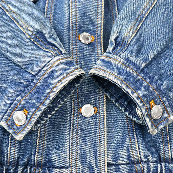 Louis Vuitton Louis Vuitton Louis Vuitton Monogram Cotton Denim Jacket Denim Outerwear DUTY FREE for USA Size ONE SIZE - 7 Thumbnail