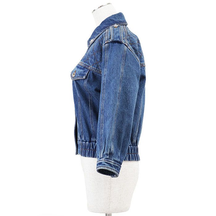 Louis Vuitton Louis Vuitton Louis Vuitton Monogram Cotton Denim Jacket Denim Outerwear DUTY FREE for USA Size ONE SIZE - 14 Thumbnail