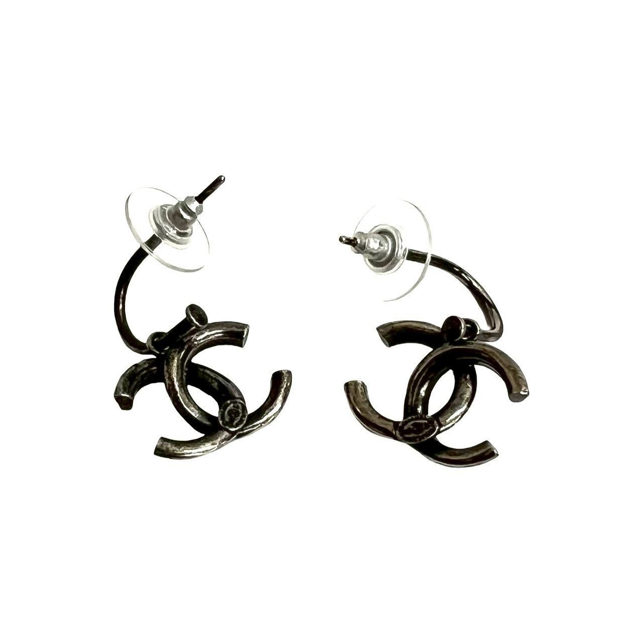 Chanel Chanel Chanel Coco Mark Earrings Metal Earrings DUTY FREE for USA Size ONE SIZE - 6 Thumbnail
