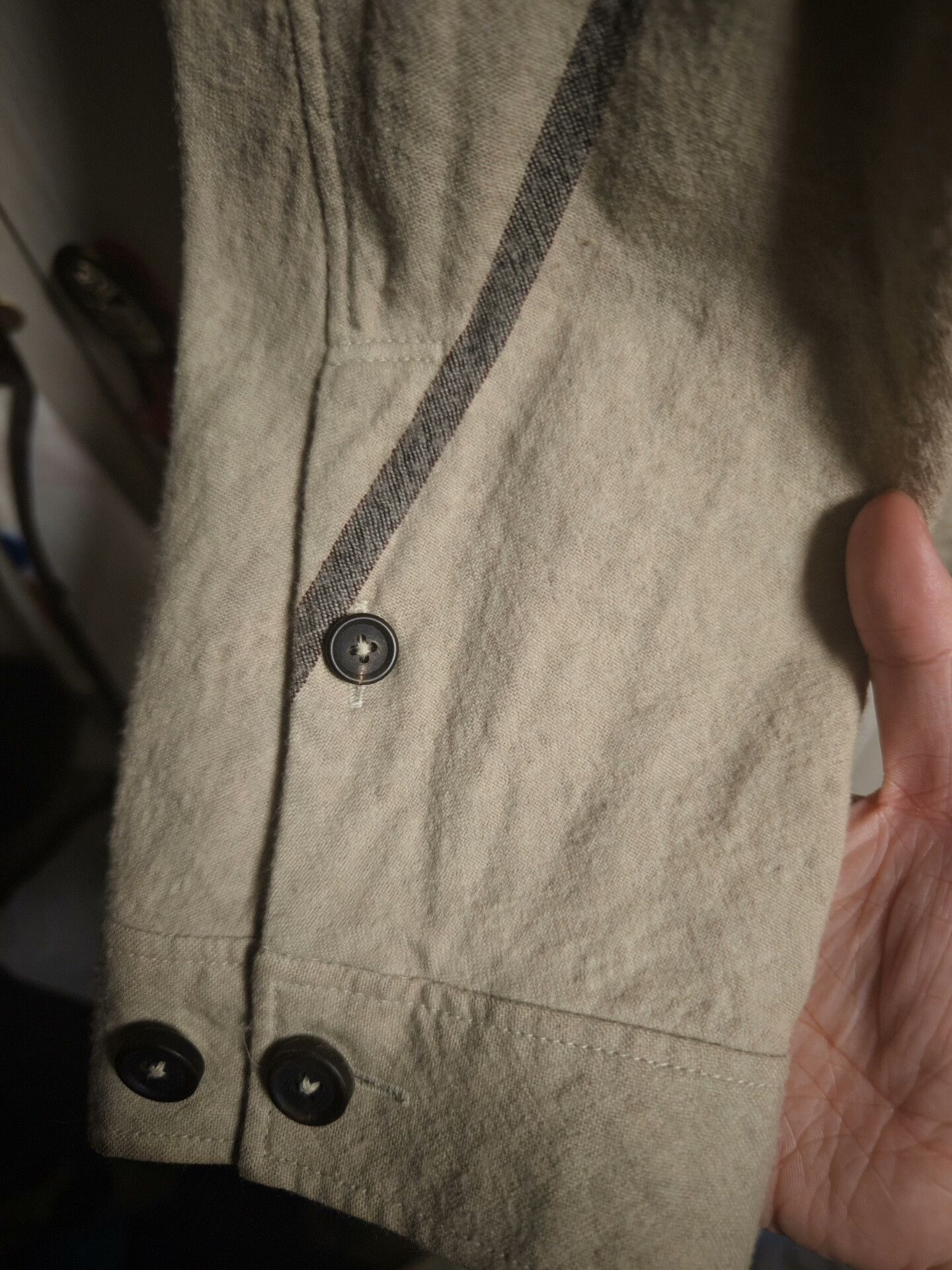 Ziggy Chen Ziggy Chen Cotton Shirt Jacket Size OS Size US L / EU 52-54 / 3 - 4 Thumbnail