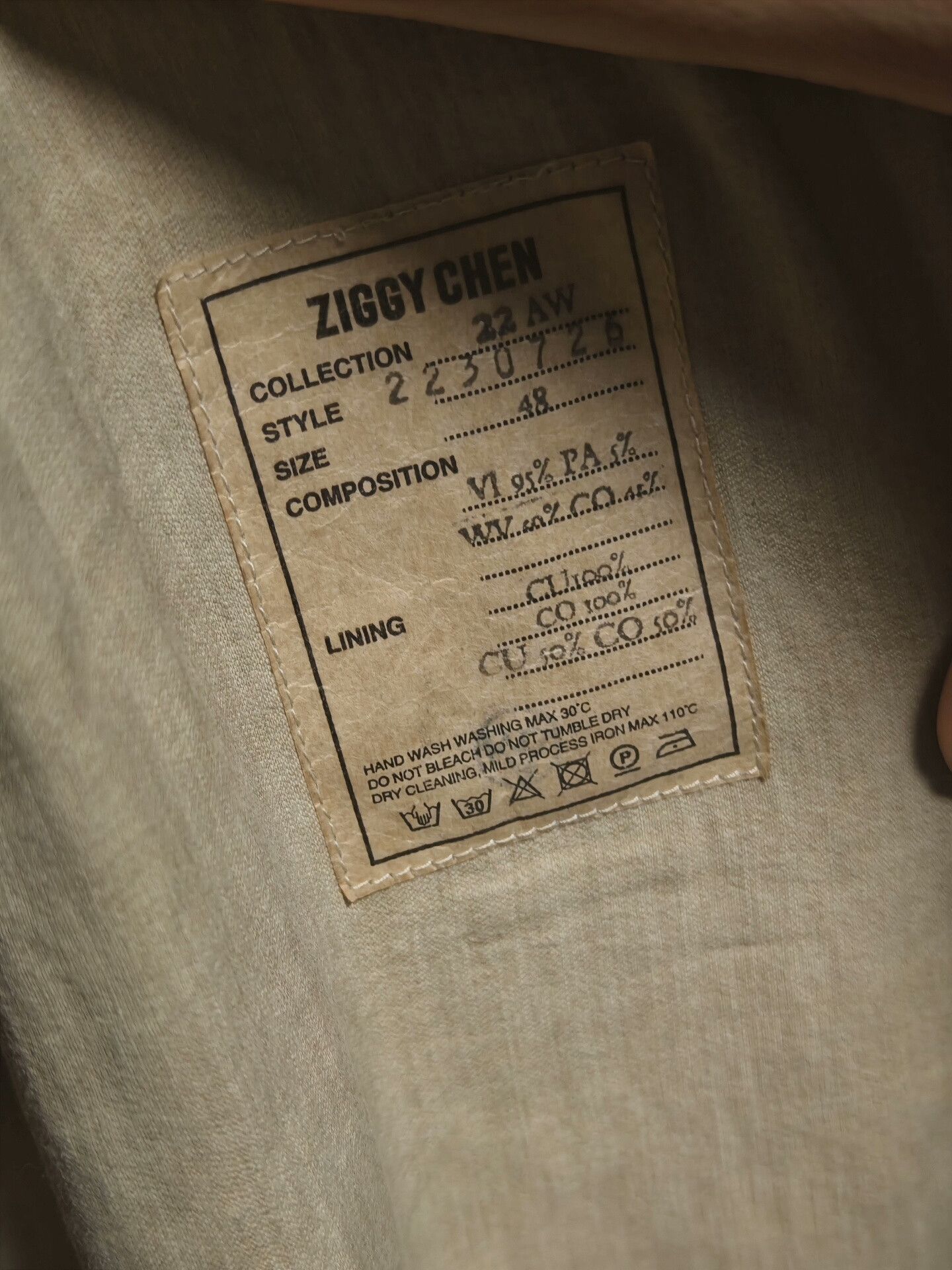 Ziggy Chen Ziggy Chen Cotton Shirt Jacket Size OS Size US L / EU 52-54 / 3 - 8 Thumbnail