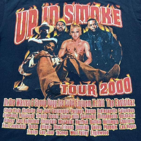 Vintage vintage up in smoke tour 2000 rap tee Size US M / EU 48-50 / 2 - 4 Thumbnail