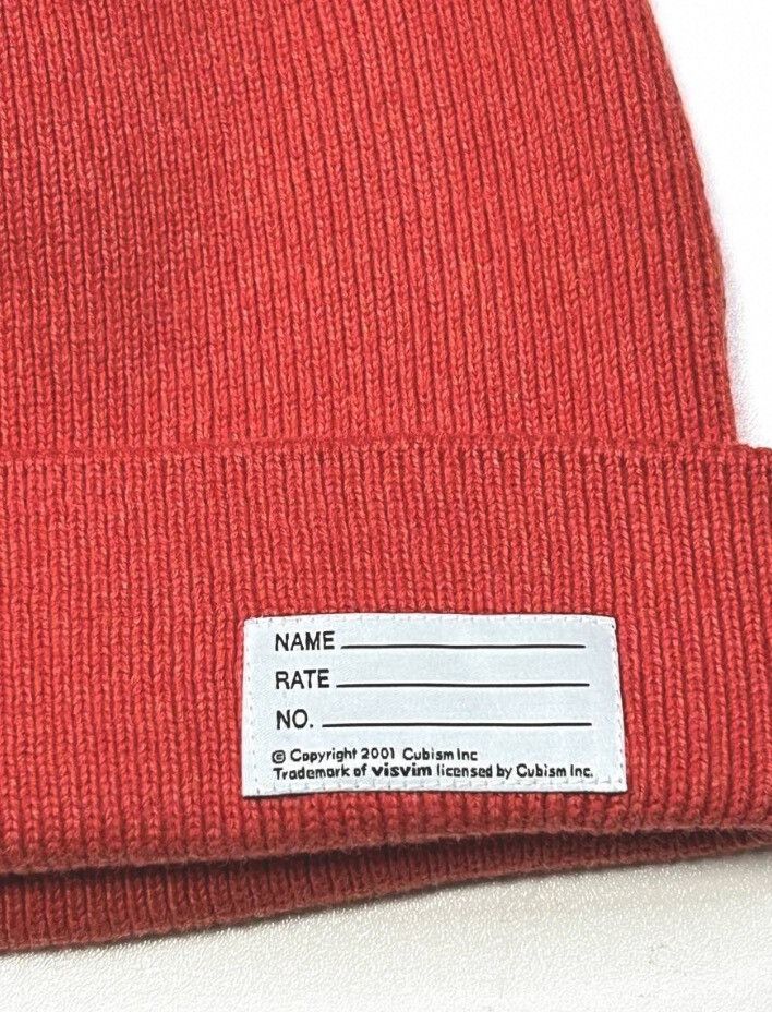 Visvim visvim red knit cap from Japan Size ONE SIZE - 4 Thumbnail