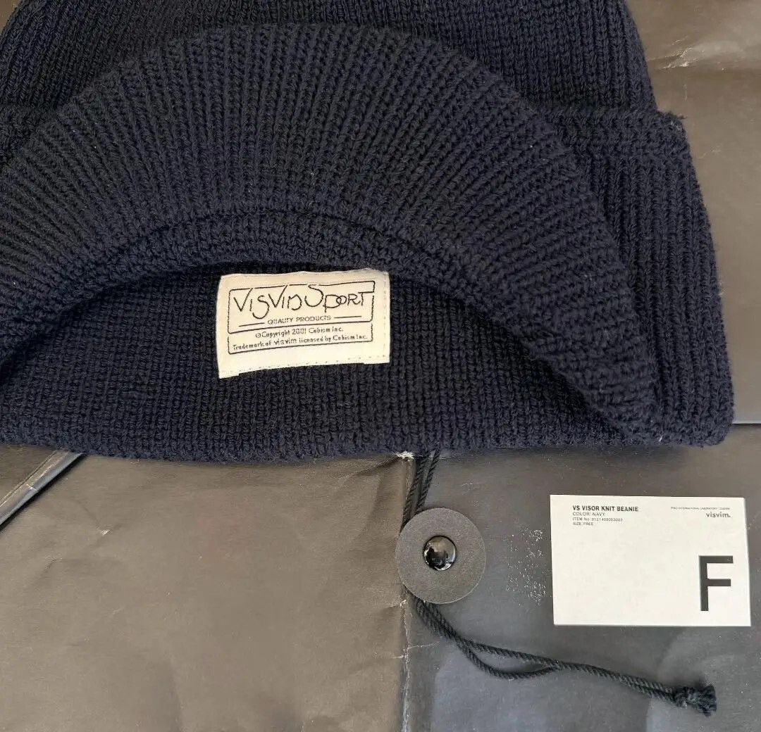 Visvim visvim sport knit beanie navy blue Size ONE SIZE - 2 Thumbnail