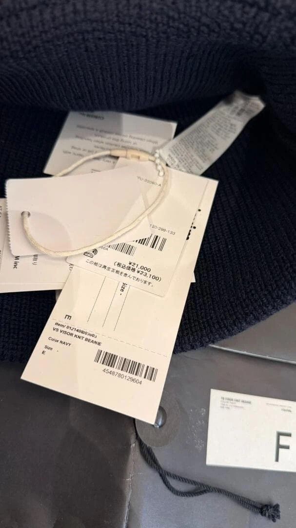 Visvim visvim sport knit beanie navy blue Size ONE SIZE - 3 Thumbnail