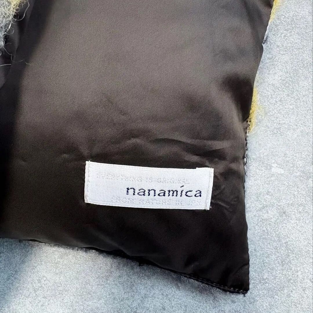 Nanamica nanamica scarf plaid black and yellow Size ONE SIZE - 2 Thumbnail