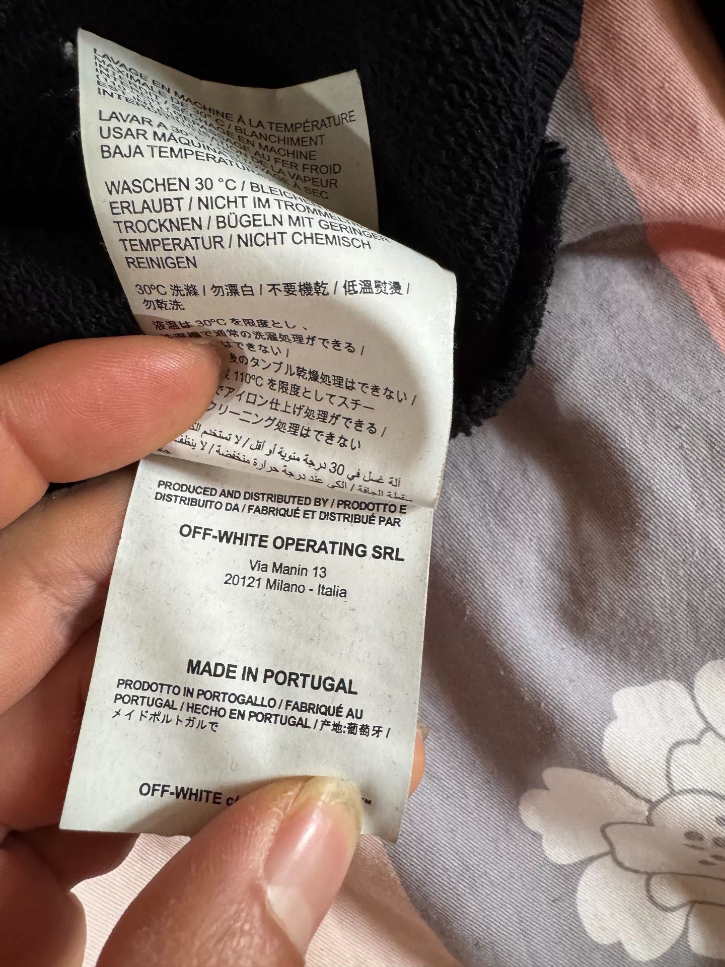Off-White Off-White Black Hoodie with Logo Size US XS / EU 42 / 0 - 5 Thumbnail
