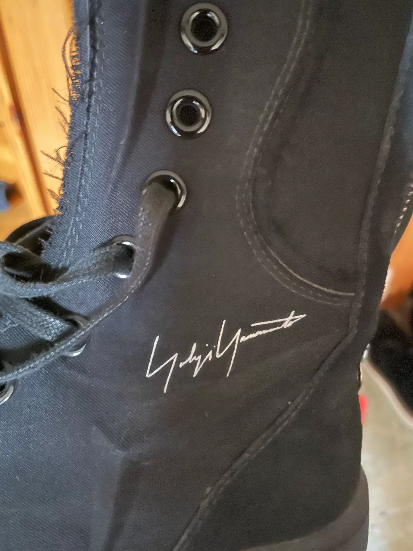 Y-3 yohji yamamoto boxing shoes us7 black Size US 7 / EU 40 - 6 Thumbnail