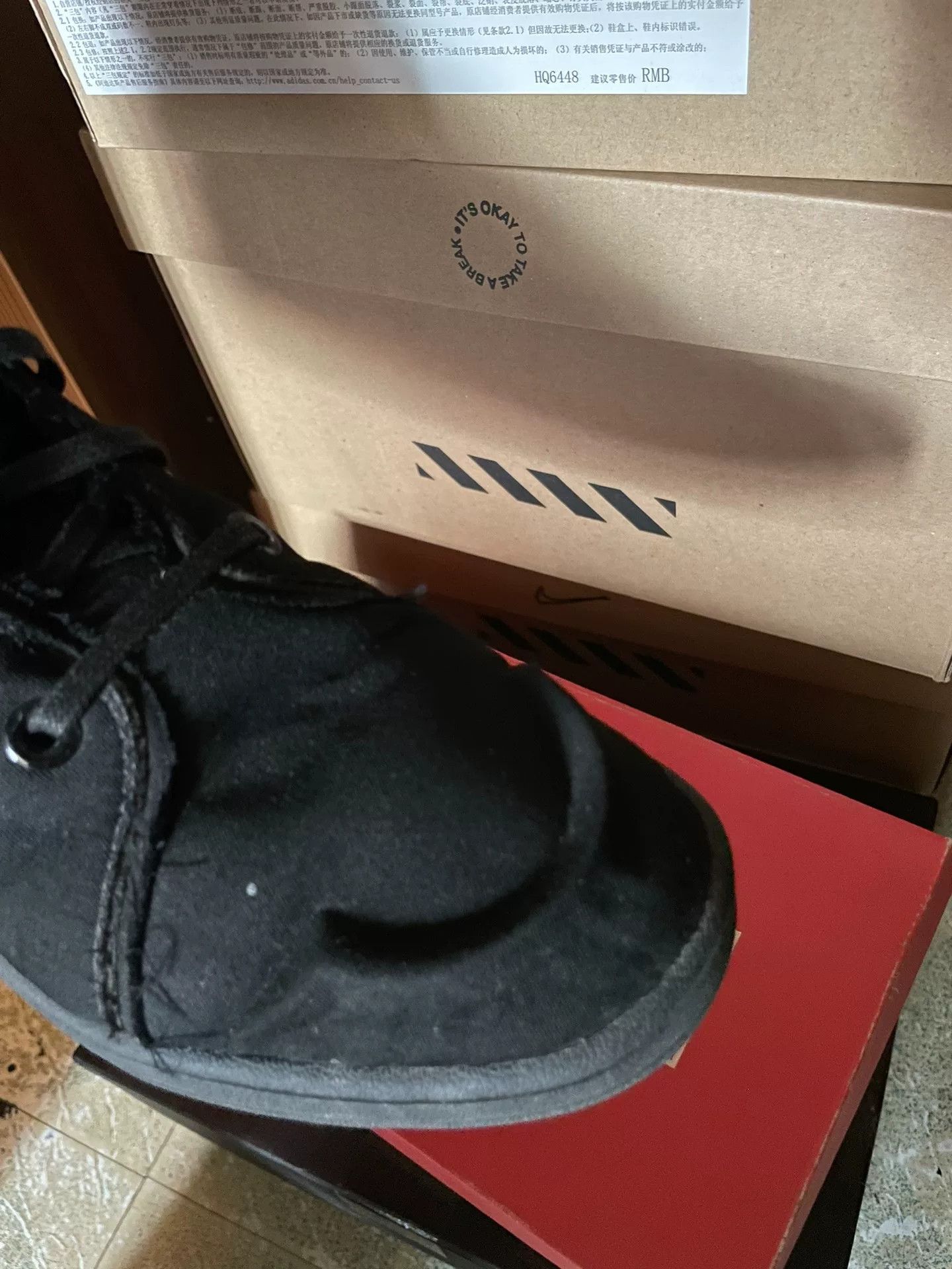 Y-3 yohji yamamoto boxing shoes us7 black Size US 7 / EU 40 - 7 Thumbnail