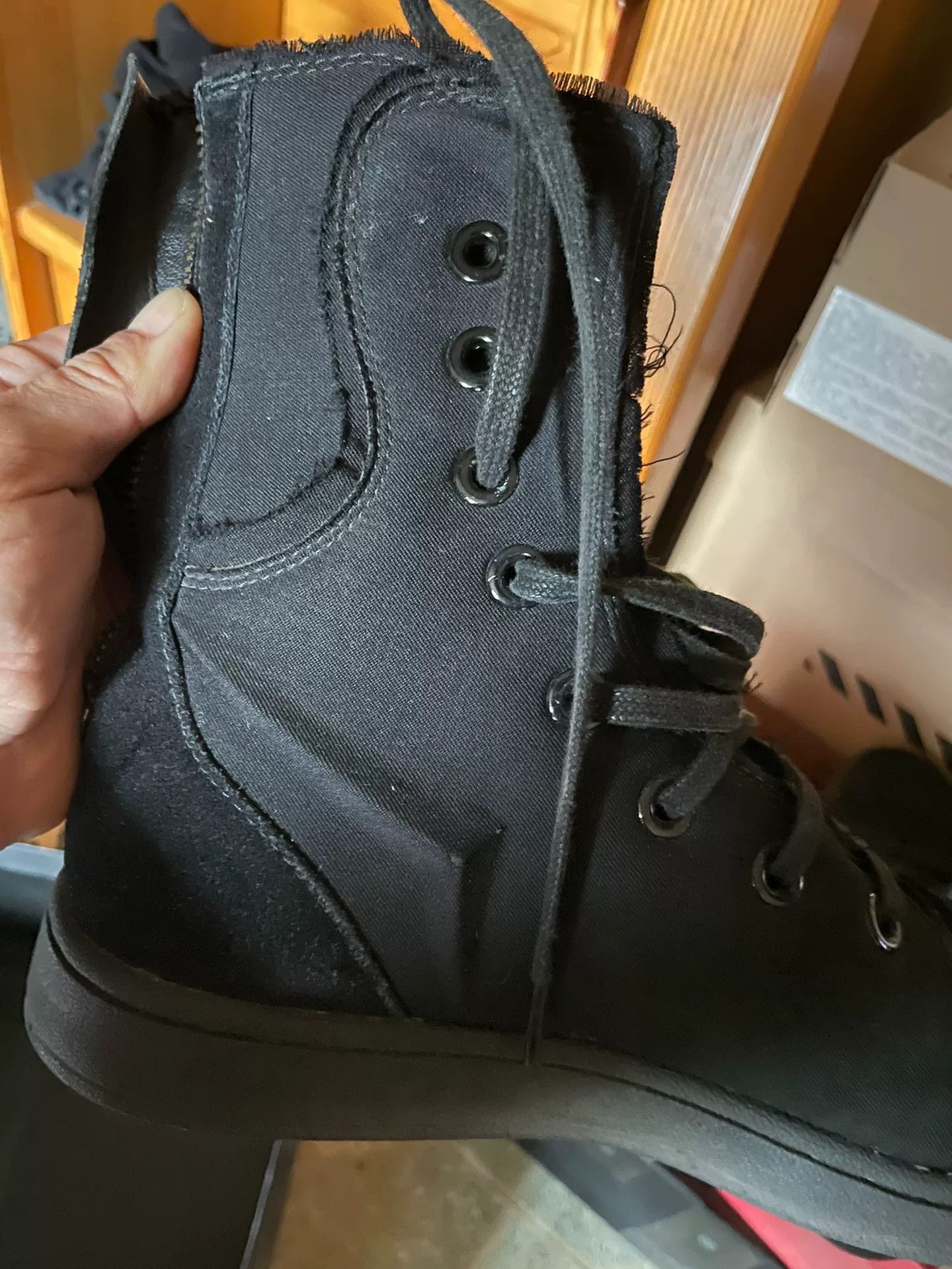 Y-3 yohji yamamoto boxing shoes us7 black Size US 7 / EU 40 - 5 Thumbnail
