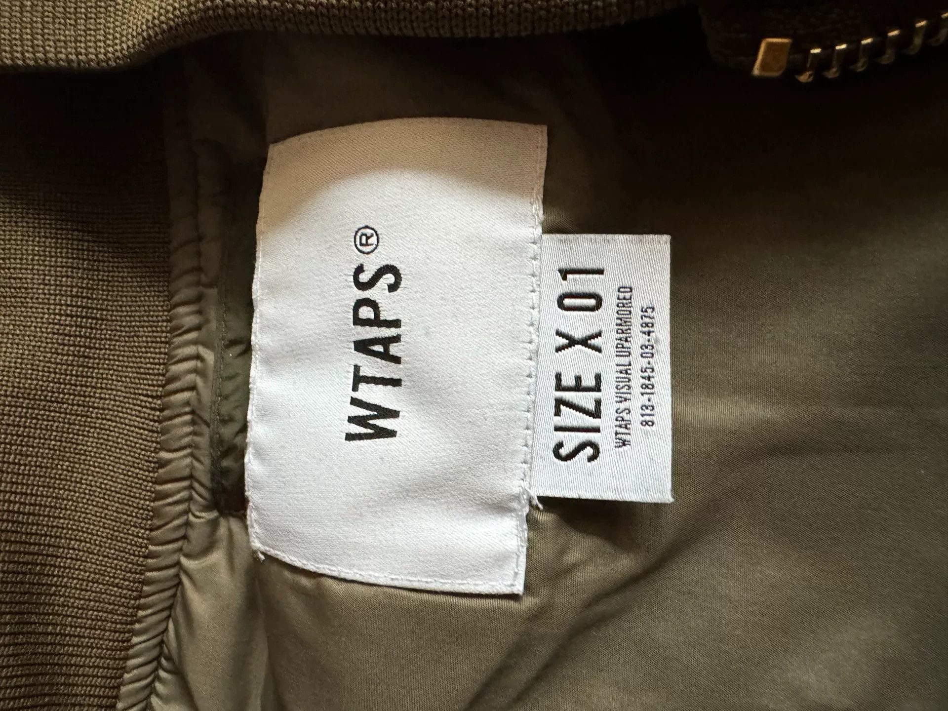 Wtaps wtaps i am ma1 flight jacket Size US S / EU 44-46 / 1 - 2 Thumbnail
