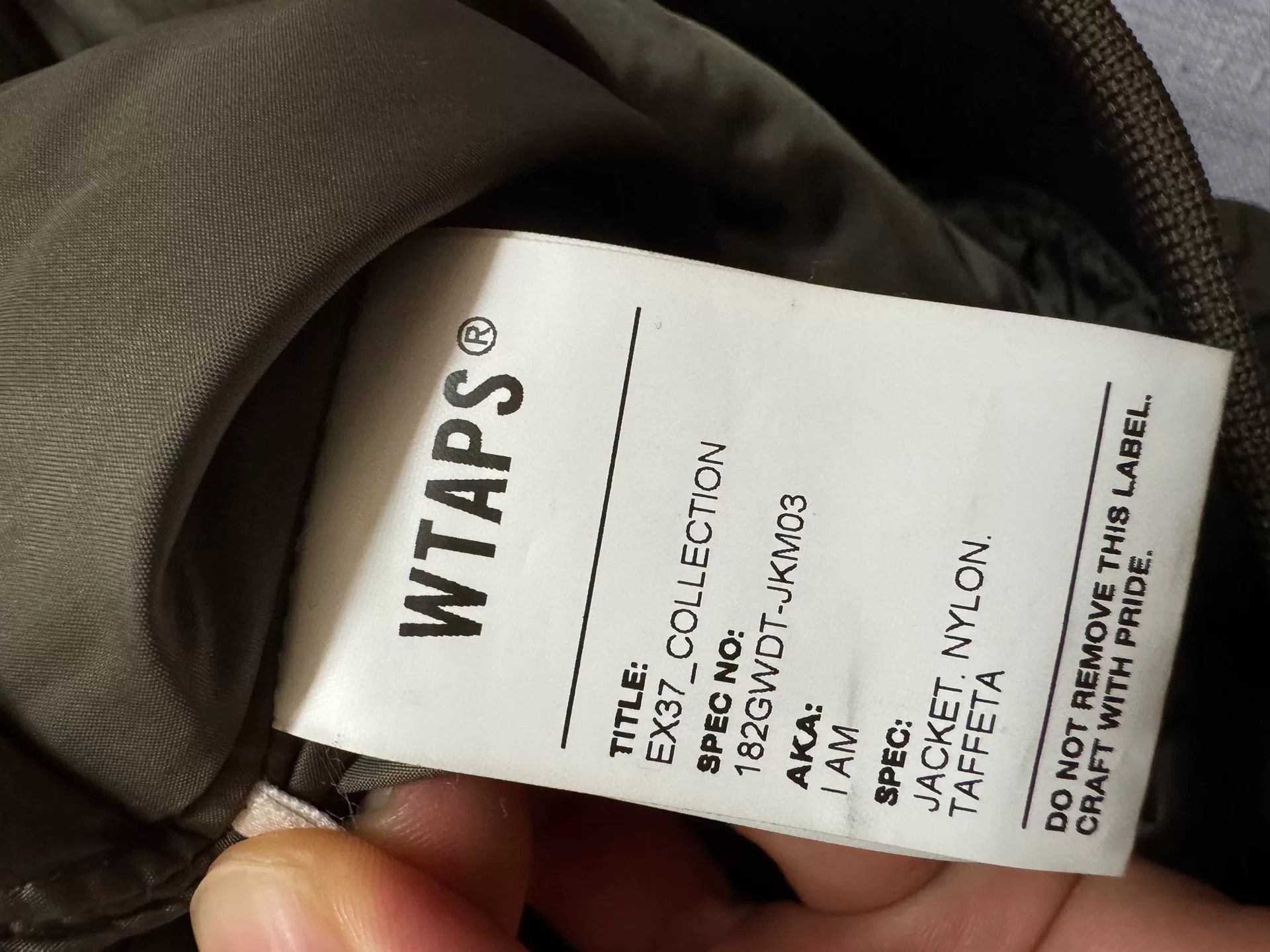 Wtaps wtaps i am ma1 flight jacket Size US S / EU 44-46 / 1 - 4 Thumbnail