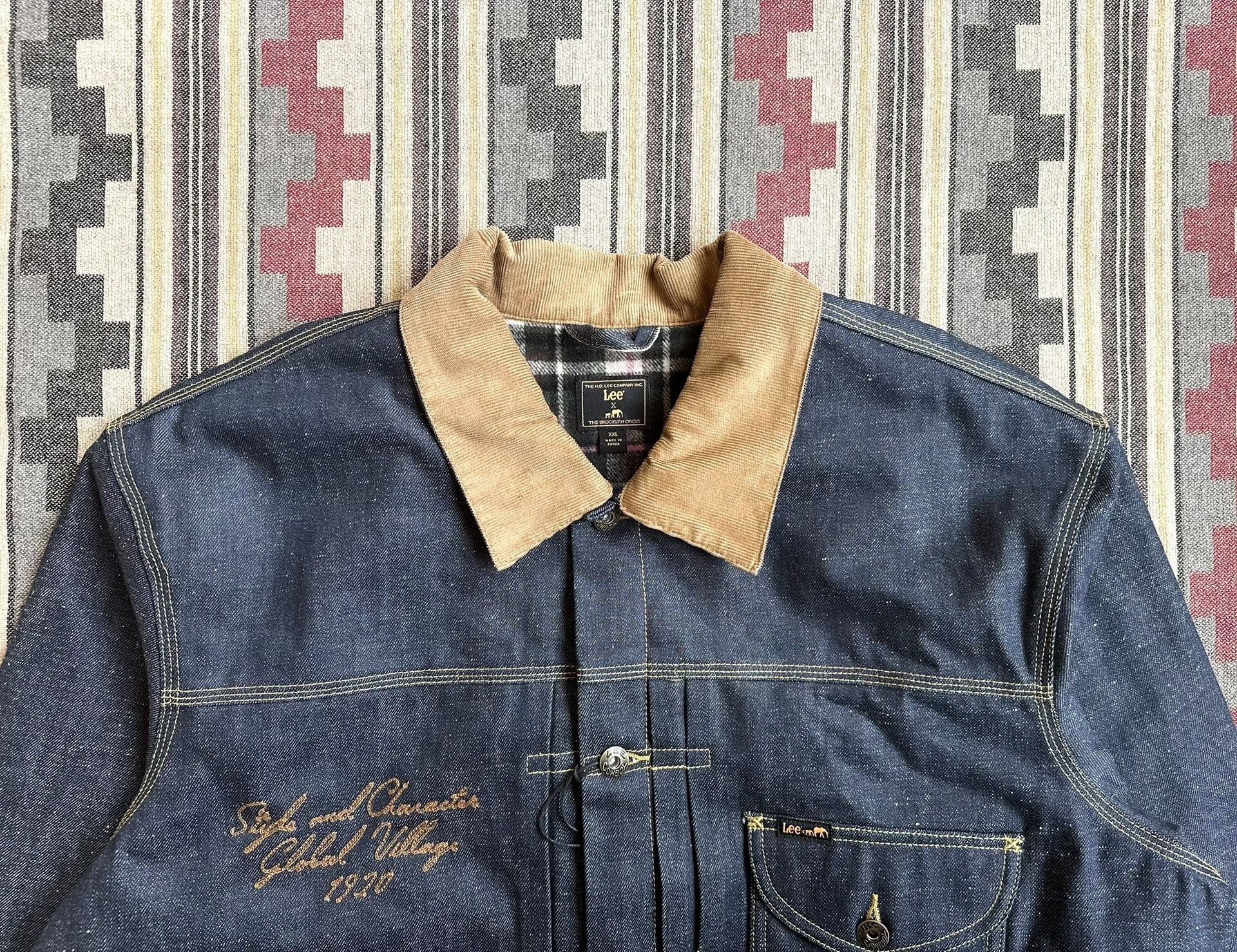 The Brooklyn Circus lee x bkc cowboy jacket in denim Size US XXL / EU 58 / 5 - 4 Thumbnail
