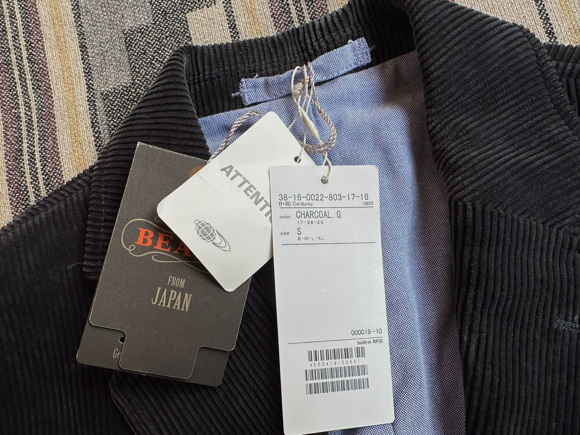 Beams Plus BEAMS PLUS 3B Jacket Corduroy Casual Blazer Size US S / EU 44-46 / 1 - 5 Thumbnail