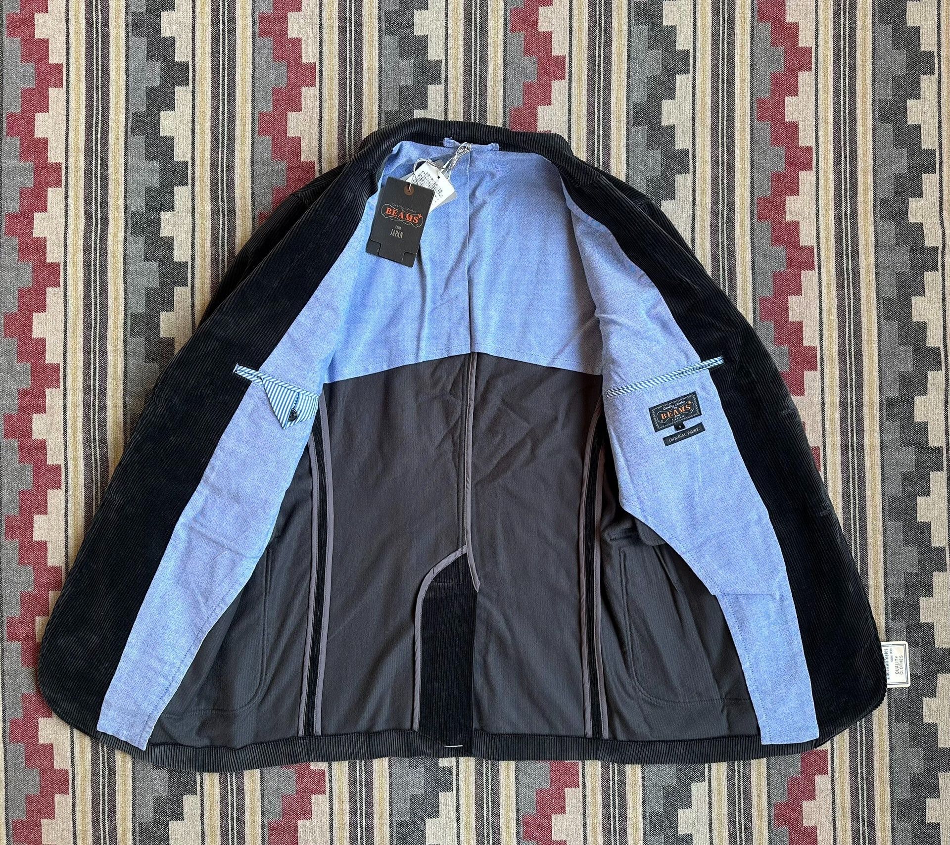 Beams Plus BEAMS PLUS 3B Jacket Corduroy Casual Blazer Size US S / EU 44-46 / 1 - 3 Thumbnail