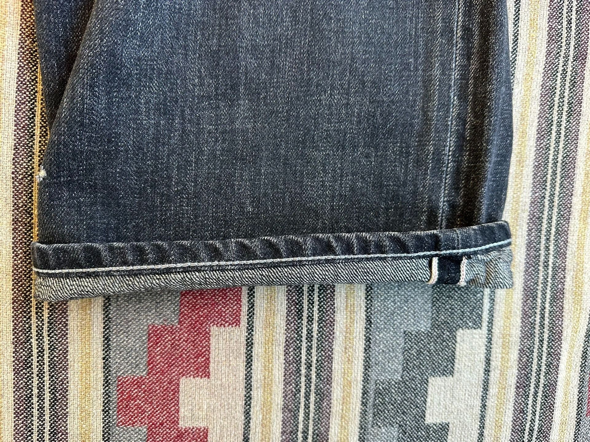 Neighborhood neighborhood washed denim vintage style pants Size US 26 / EU 42 - 9 Thumbnail