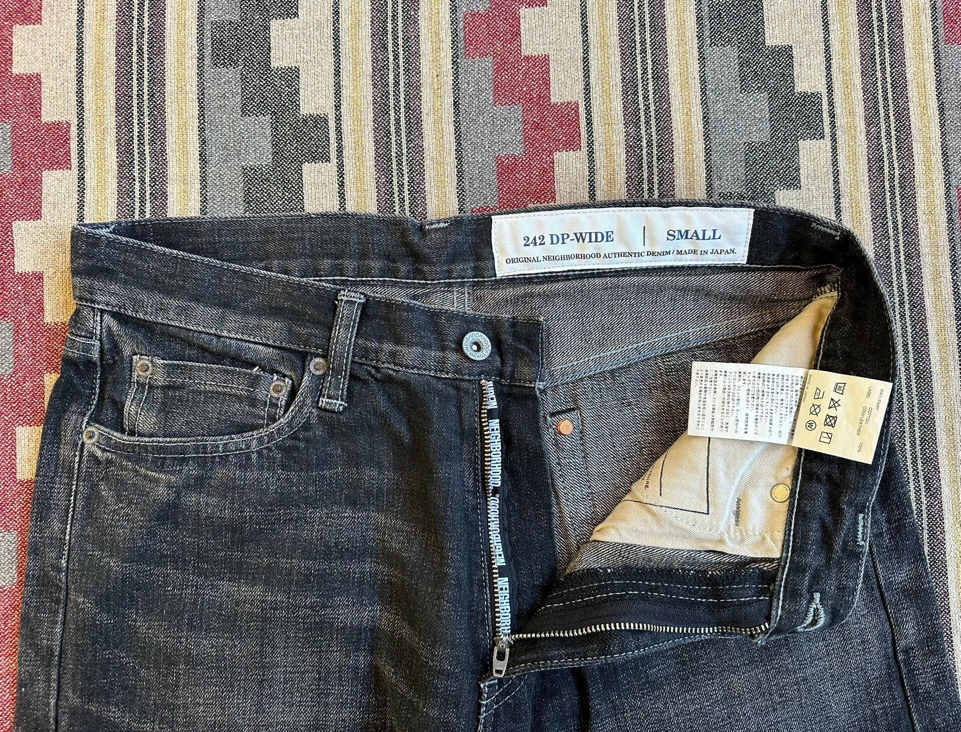 Neighborhood neighborhood washed denim vintage style pants Size US 26 / EU 42 - 3 Thumbnail