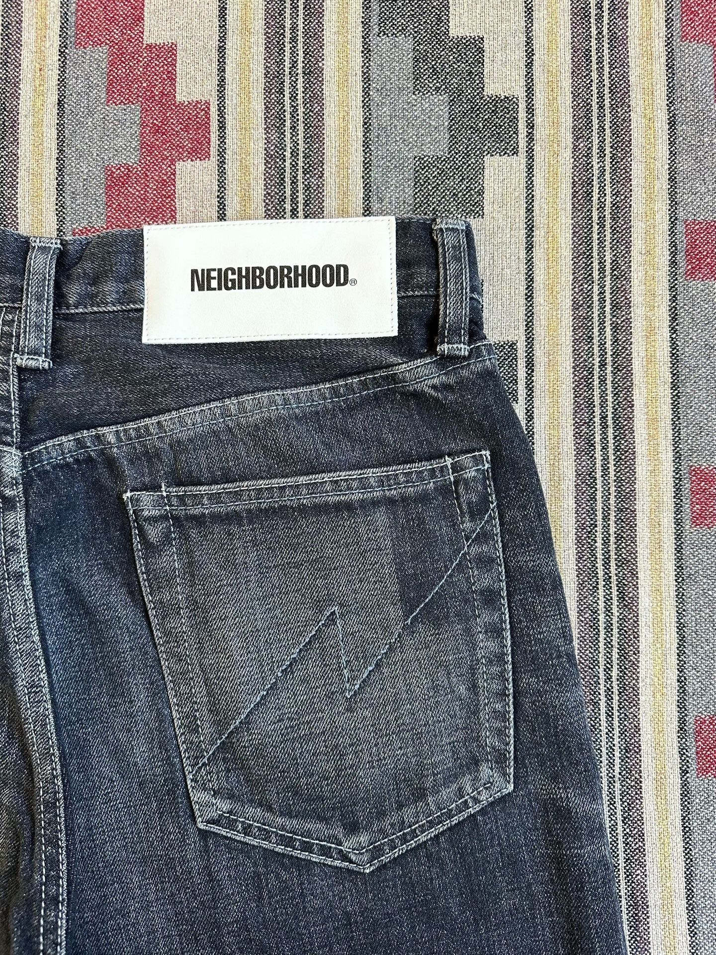 Neighborhood neighborhood washed denim vintage style pants Size US 26 / EU 42 - 5 Thumbnail