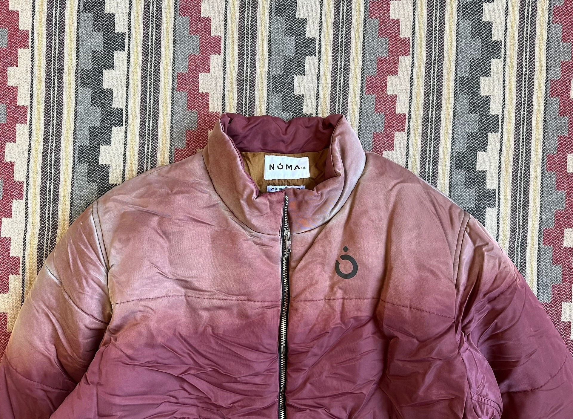 NOMA t.d hand dyed puffer jacket in warm tones Size US XL / EU 56 / 4 - 4 Thumbnail