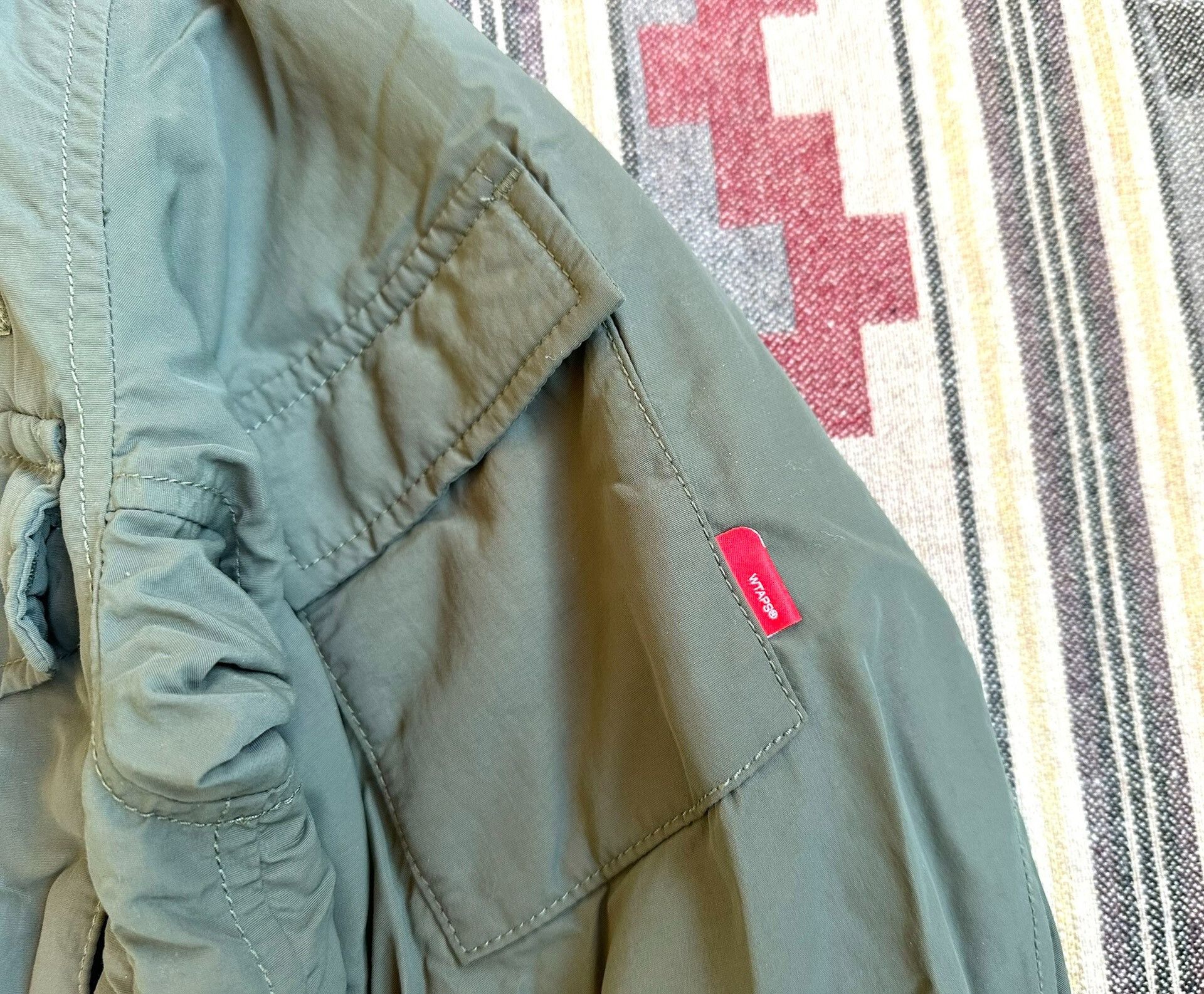 Wtaps WTAPS Military Style Nylon Flight Jacket Size US S / EU 44-46 / 1 - 6 Thumbnail