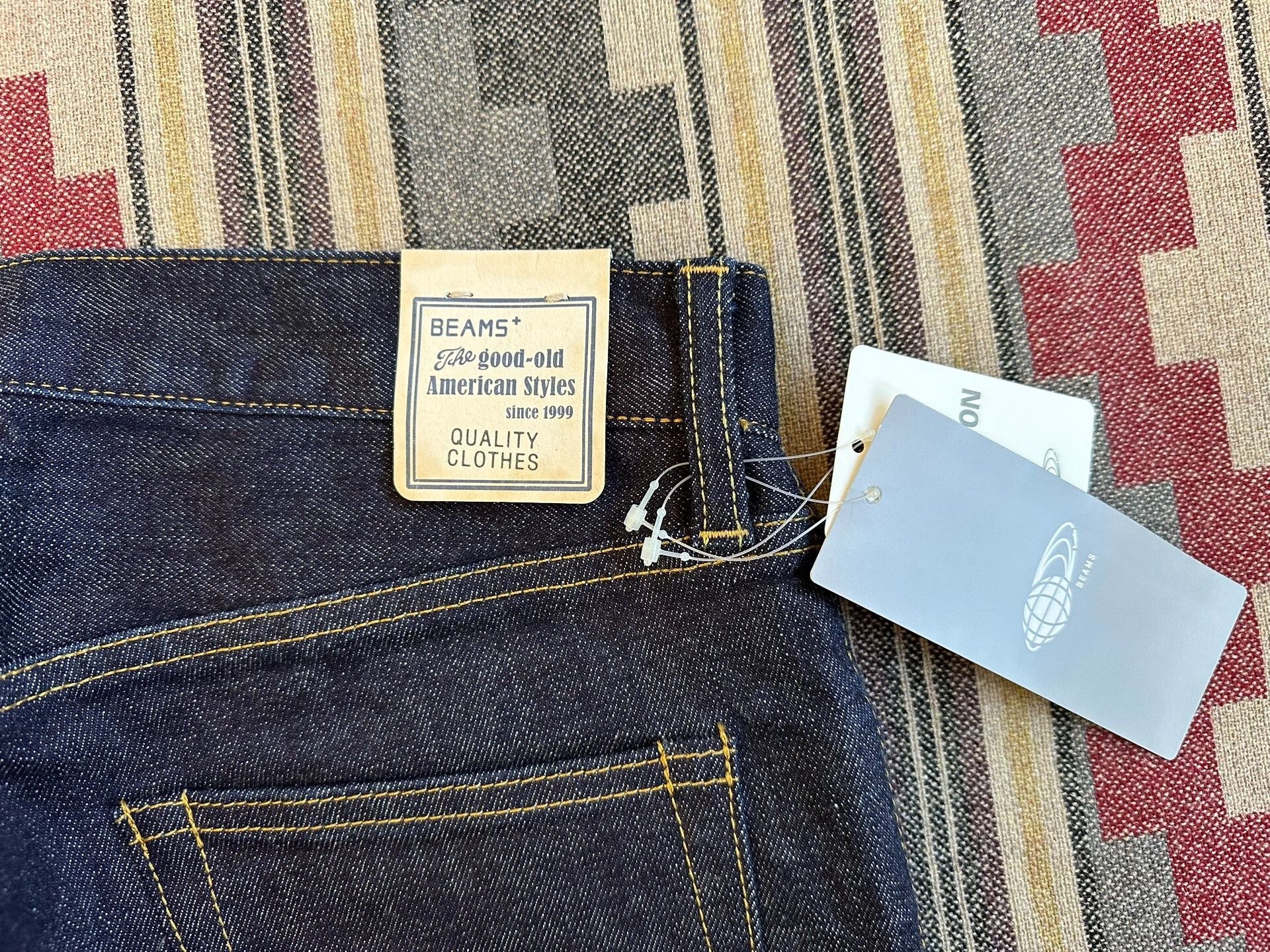 Beams Plus BEAMS PLUS 5 Pocket Tapered Denim Pants Size US 28 / EU 44 - 8 Thumbnail