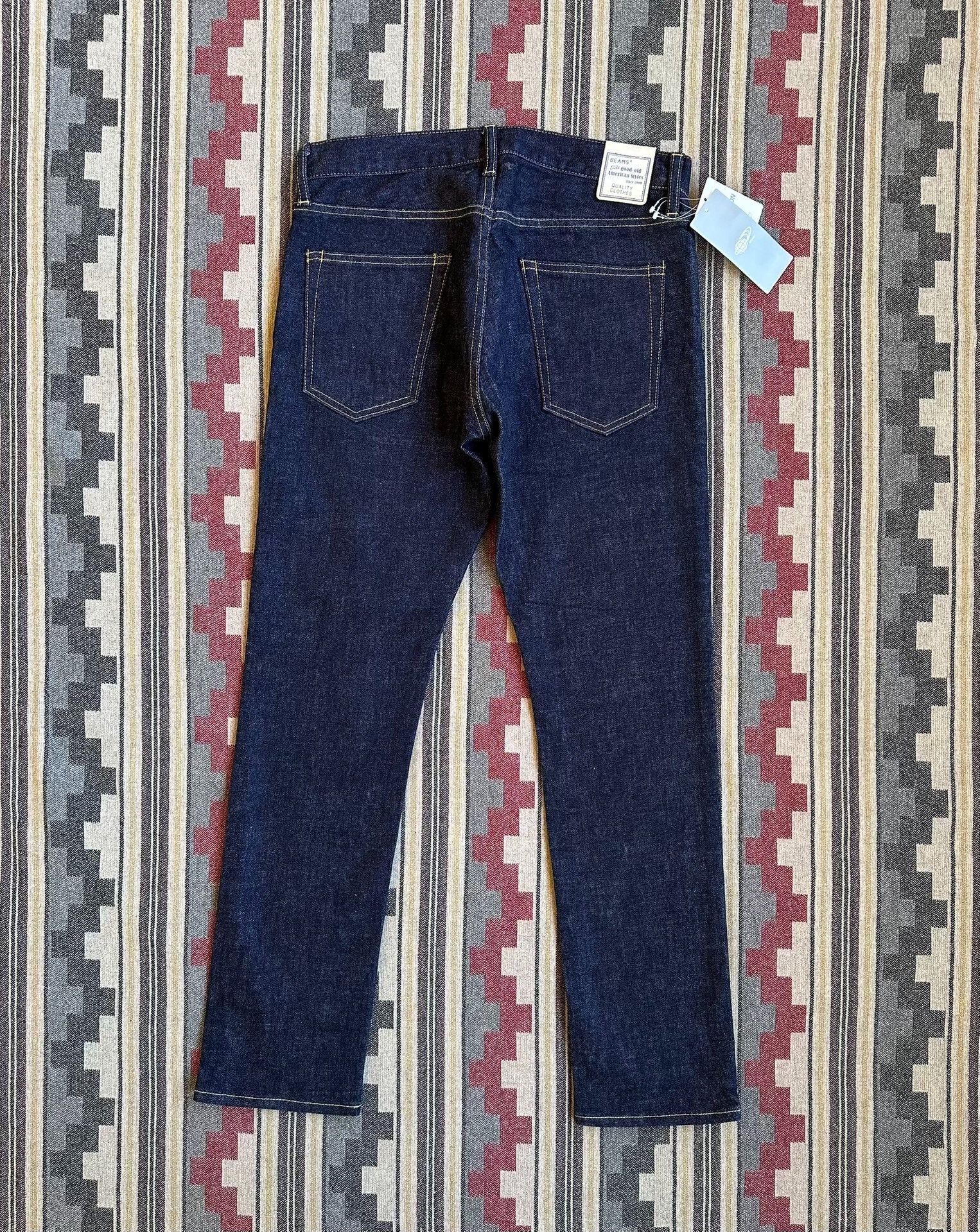 Beams Plus BEAMS PLUS 5 Pocket Tapered Denim Pants Size US 28 / EU 44 - 2 Thumbnail
