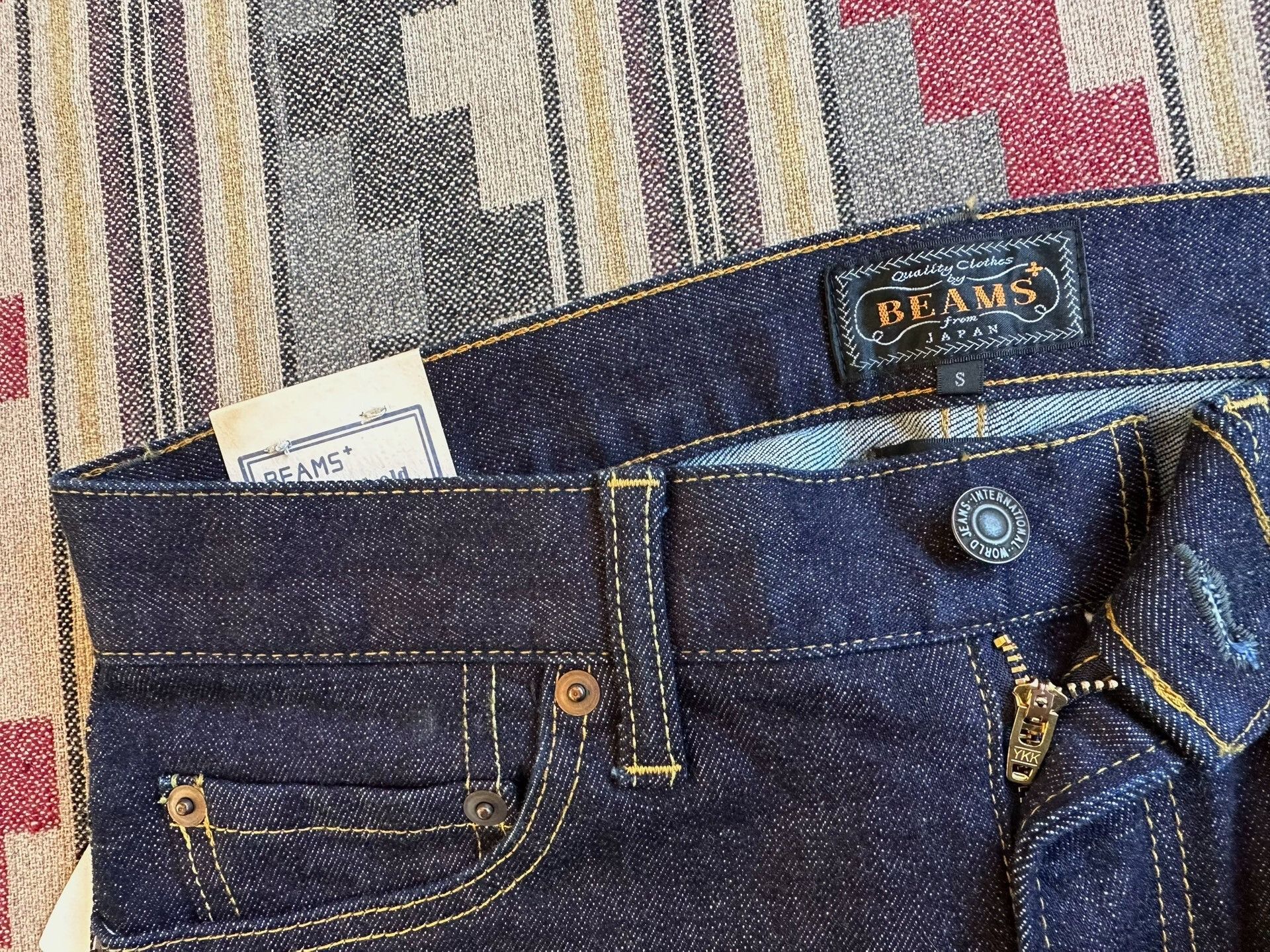 Beams Plus BEAMS PLUS 5 Pocket Tapered Denim Pants Size US 28 / EU 44 - 4 Thumbnail
