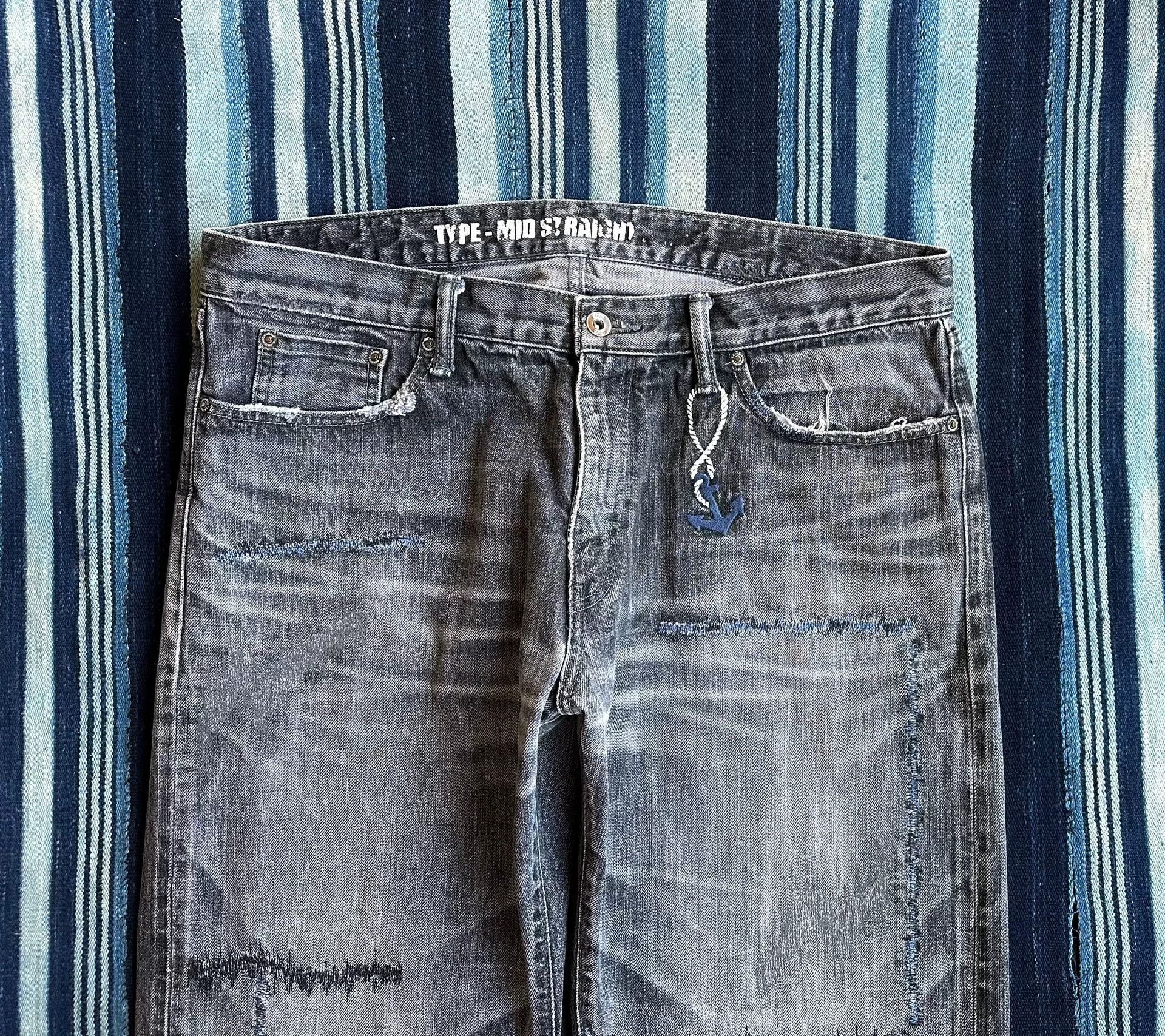 Neighborhood neighborhood anchor savage blue denim pants Size US 31 - 3 Thumbnail