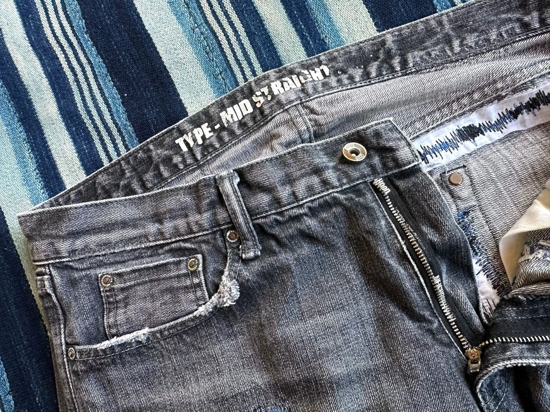 Neighborhood neighborhood anchor savage blue denim pants Size US 31 - 4 Thumbnail