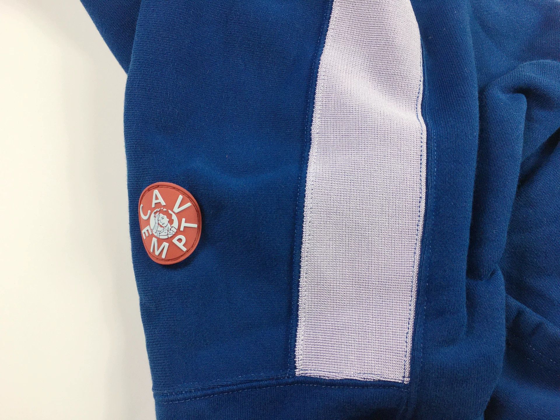Cav Empt cav empt blue heavy hoodie sweatshirt Size US S / EU 44-46 / 1 - 4 Thumbnail